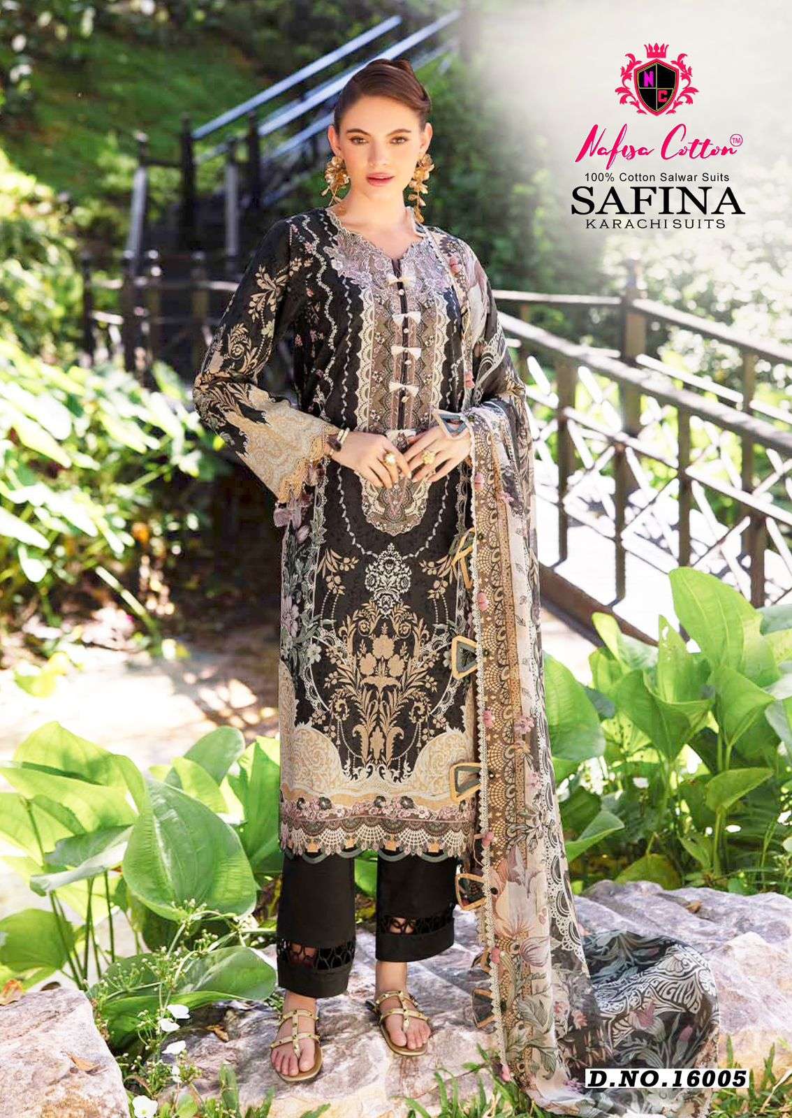 NAFISA COTTON SAFINA KARACHI SUITS VOL 16 