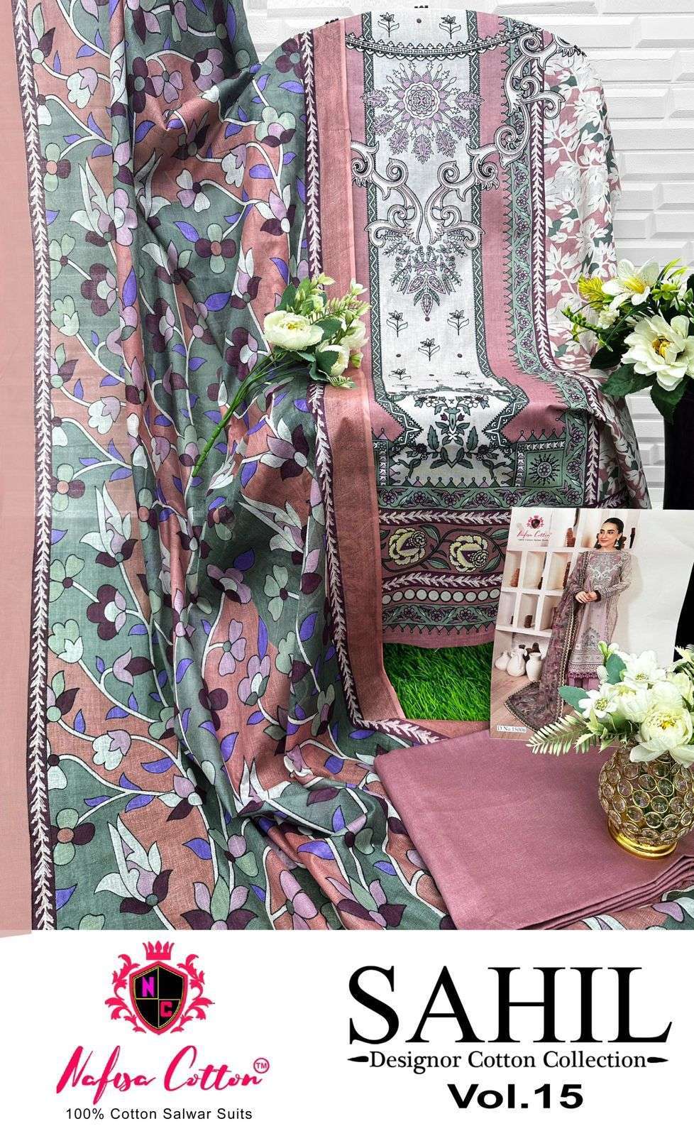 NAFISA COTTON SAHIL DESIGNER COTTON COLLECTION VOL 15