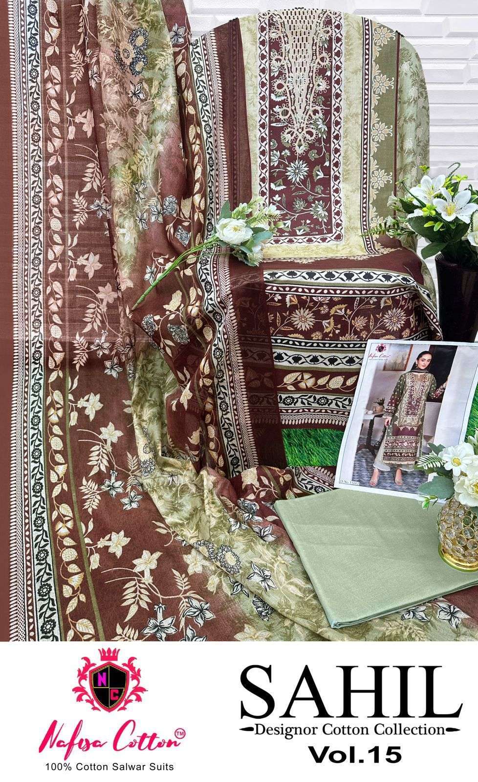 NAFISA COTTON SAHIL DESIGNER COTTON COLLECTION VOL 15