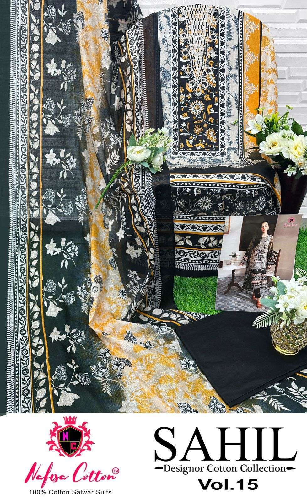 NAFISA COTTON SAHIL DESIGNER COTTON COLLECTION VOL 15