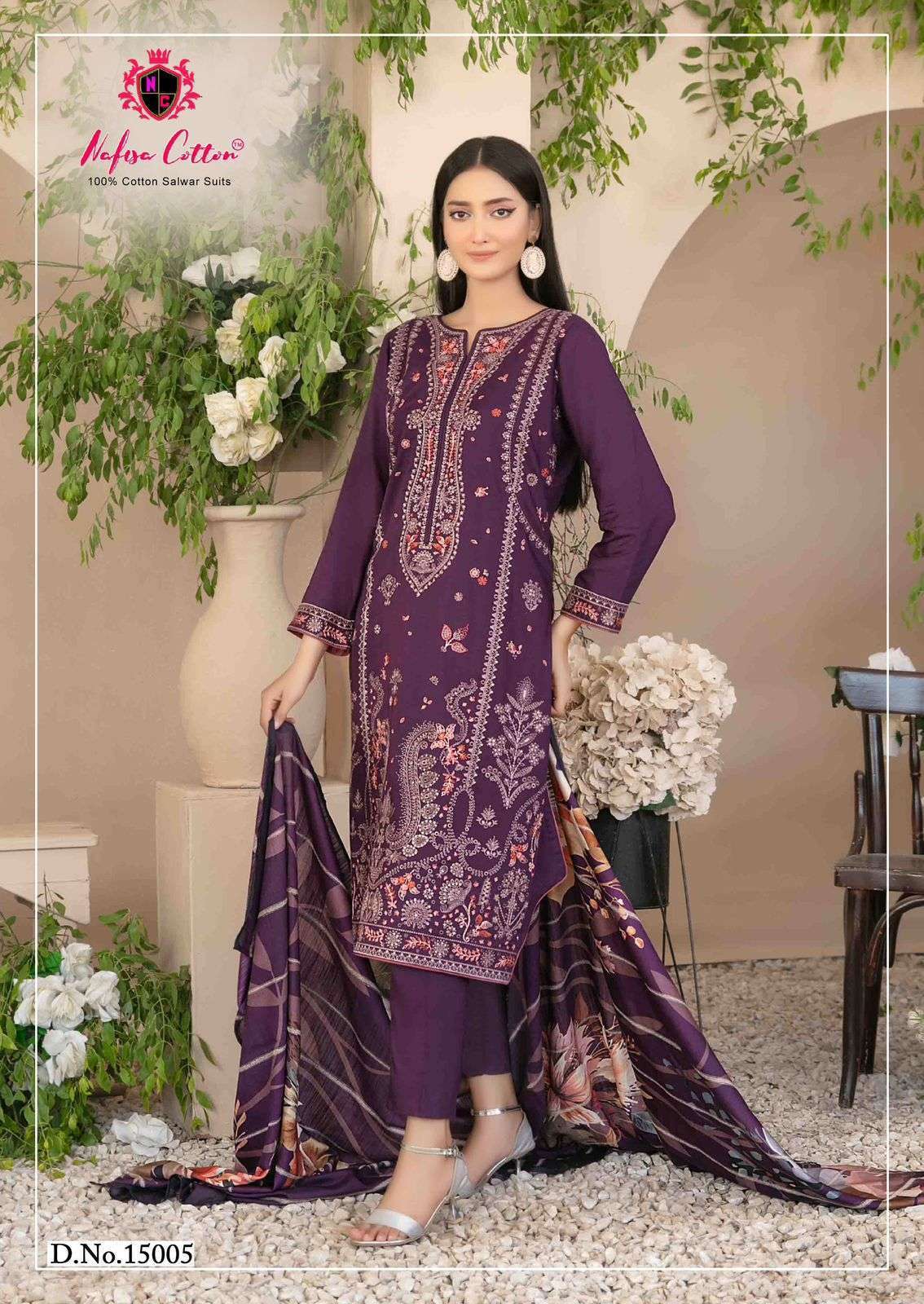 NAFISA COTTON SAHIL DESIGNER COTTON COLLECTION VOL 15