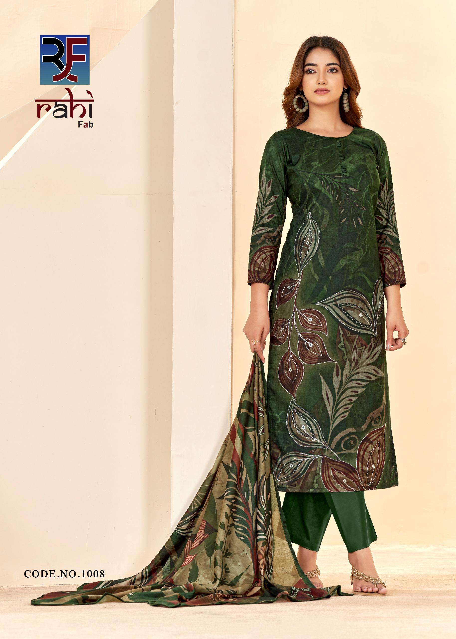 RAHI FAB RISING SILVER READY MADE COLLECTION 