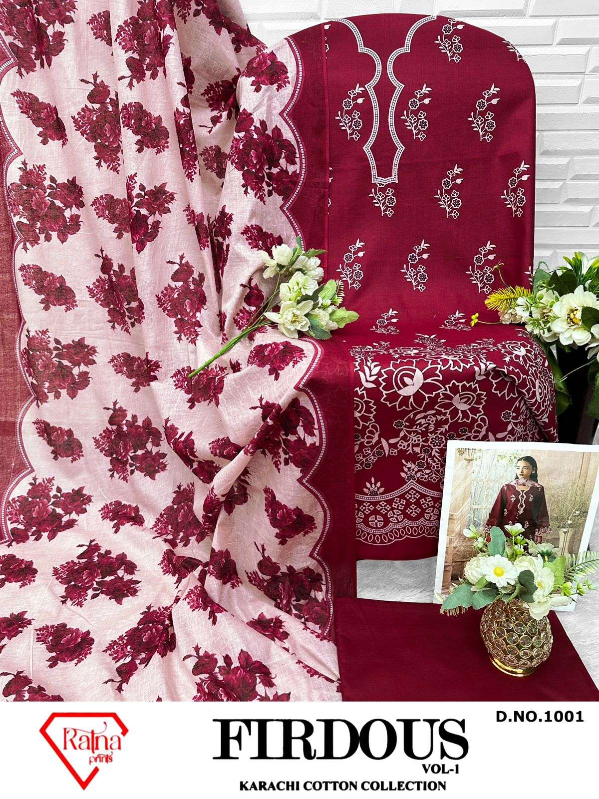 RATNA PRINTS FIRDOUS VOL 1 