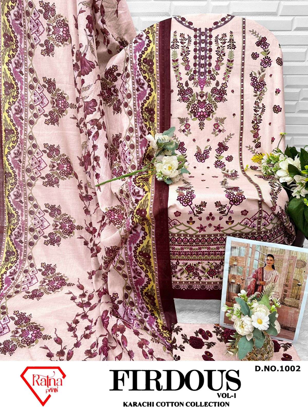 RATNA PRINTS FIRDOUS VOL 1 