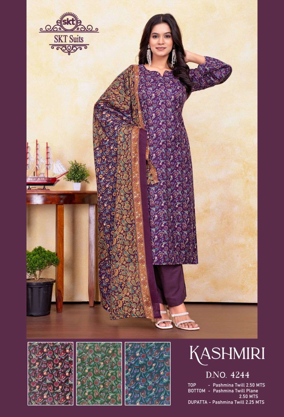 SKT SUITS KASHMIRI