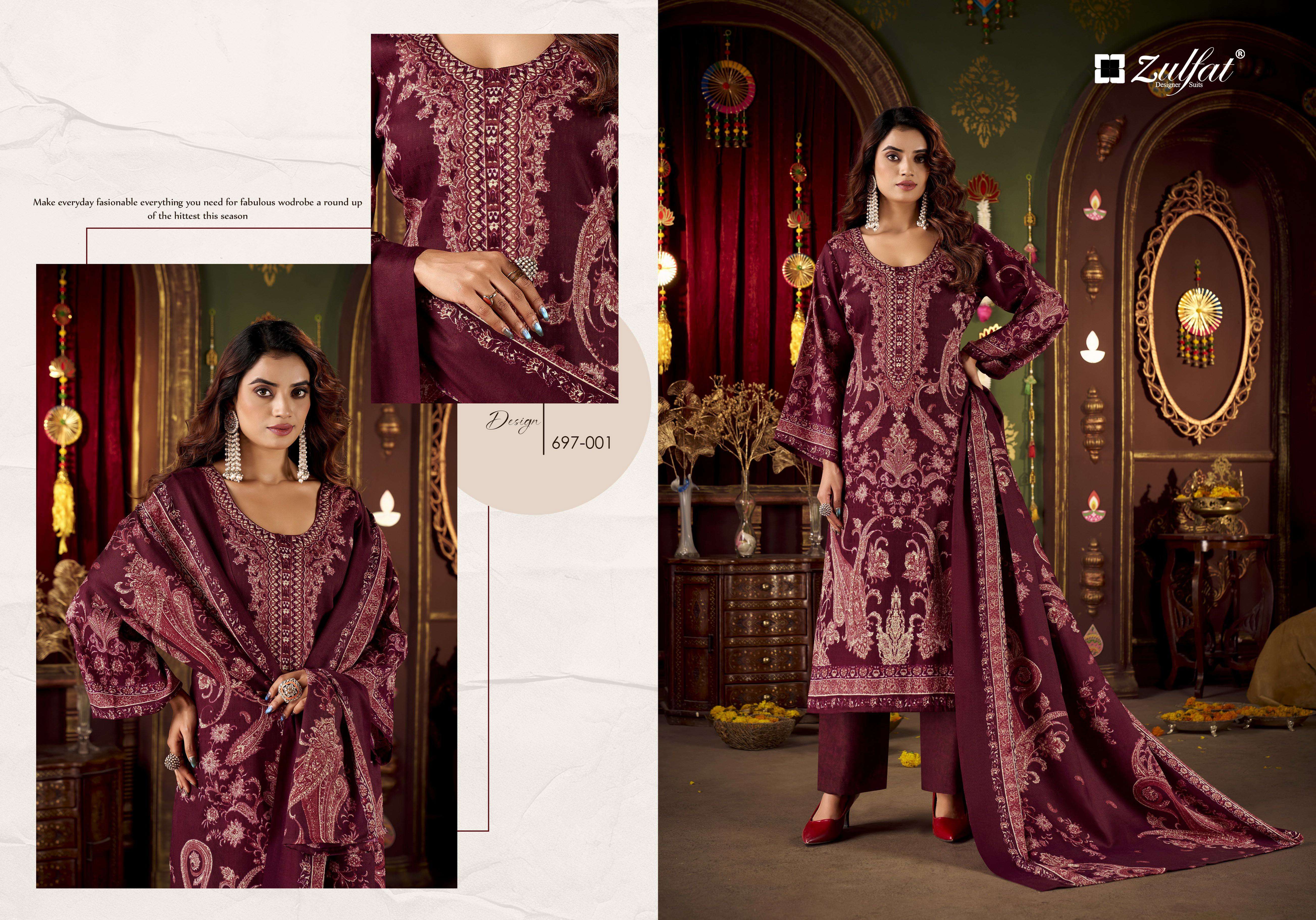 ZULFAT DESIGNER SUITS DIWANIYAT 