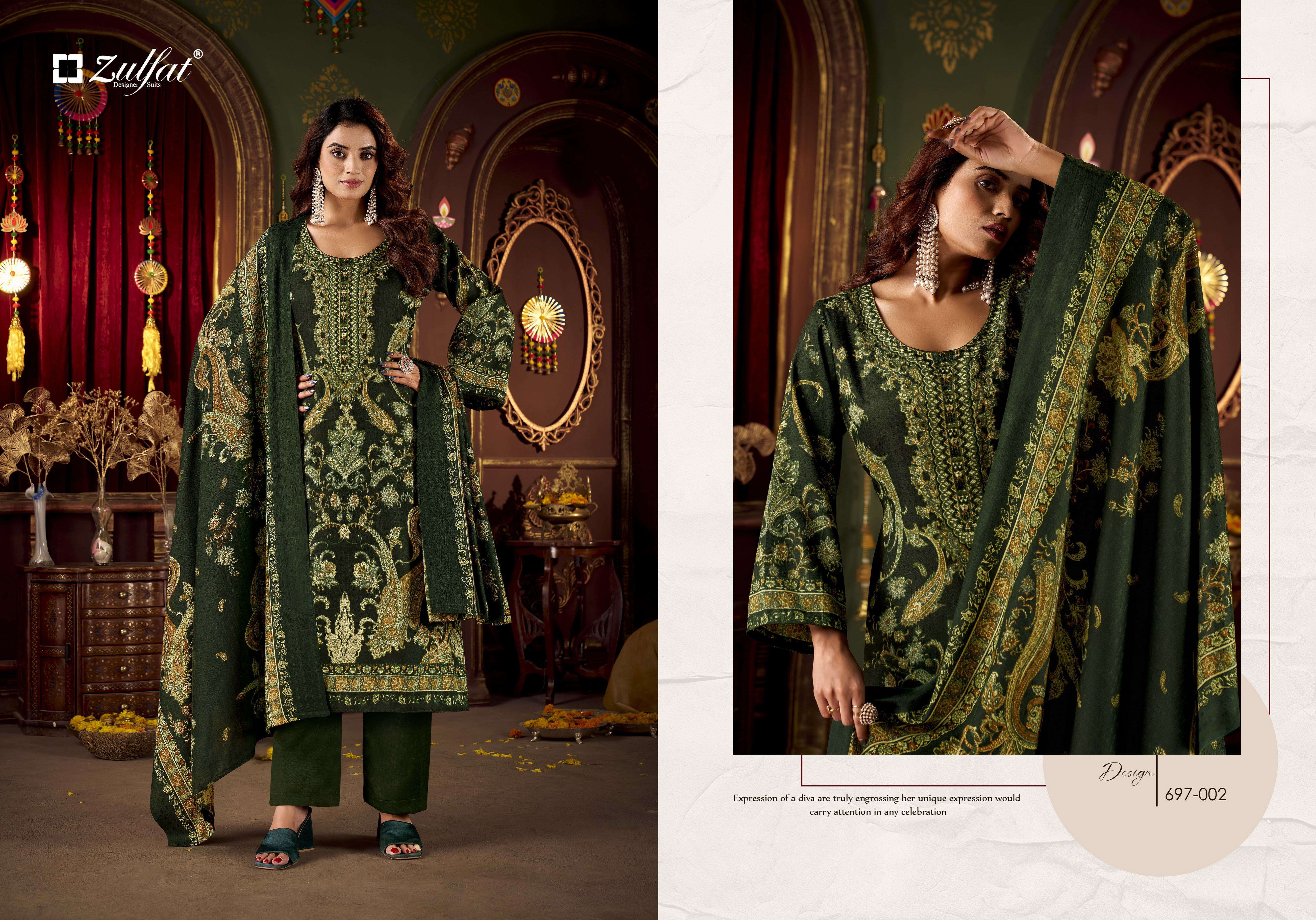 ZULFAT DESIGNER SUITS DIWANIYAT 