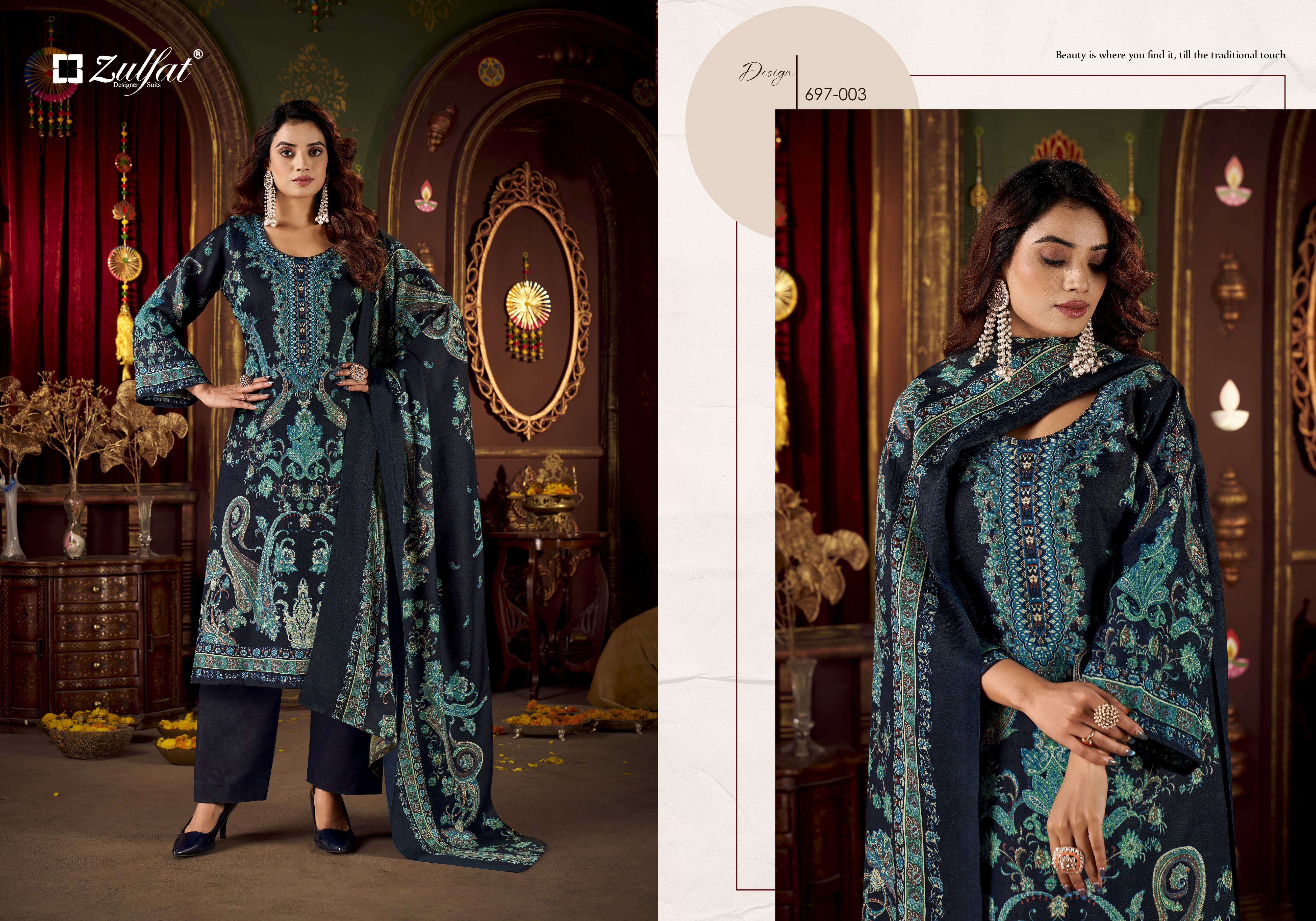 ZULFAT DESIGNER SUITS DIWANIYAT 