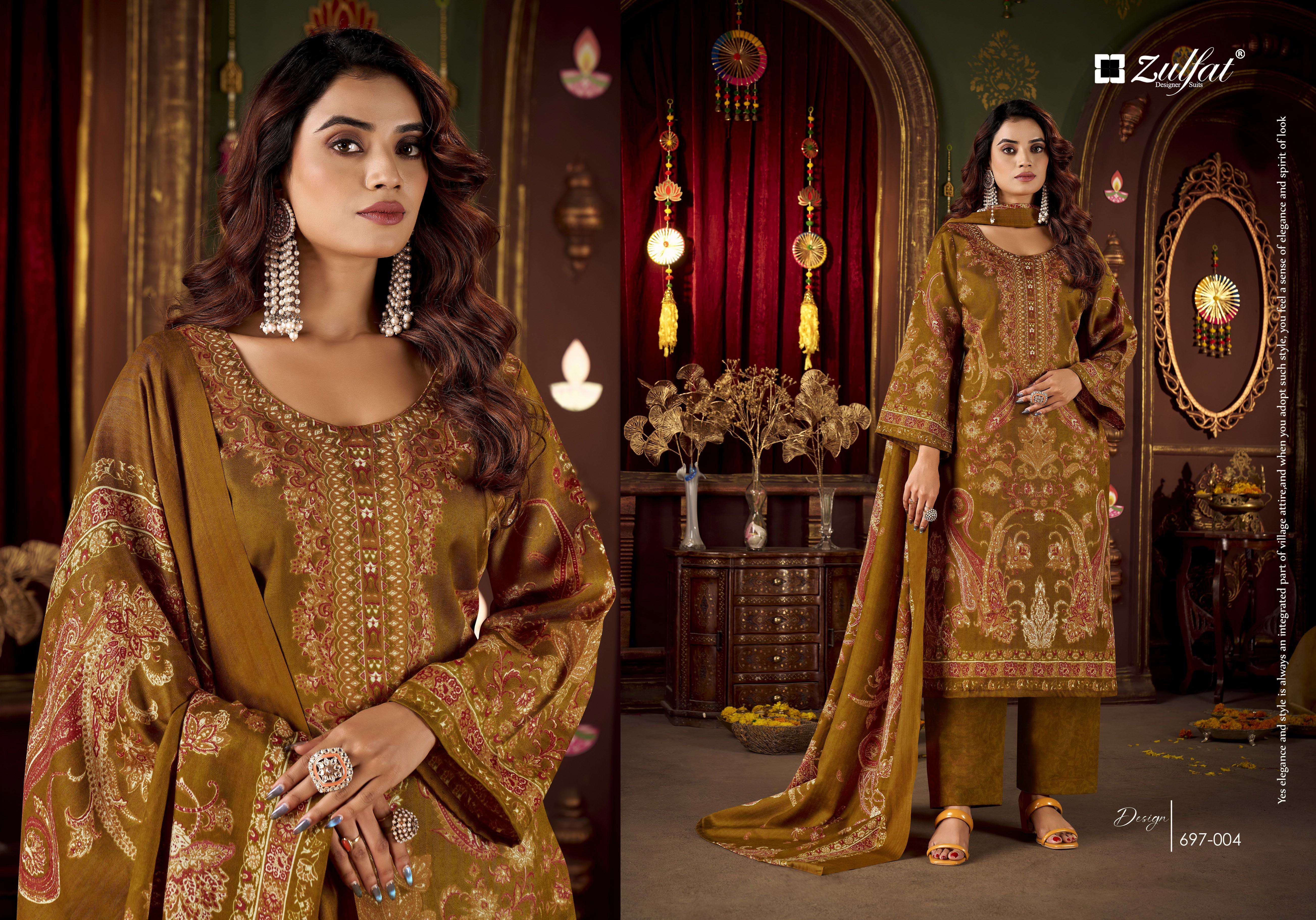 ZULFAT DESIGNER SUITS DIWANIYAT 