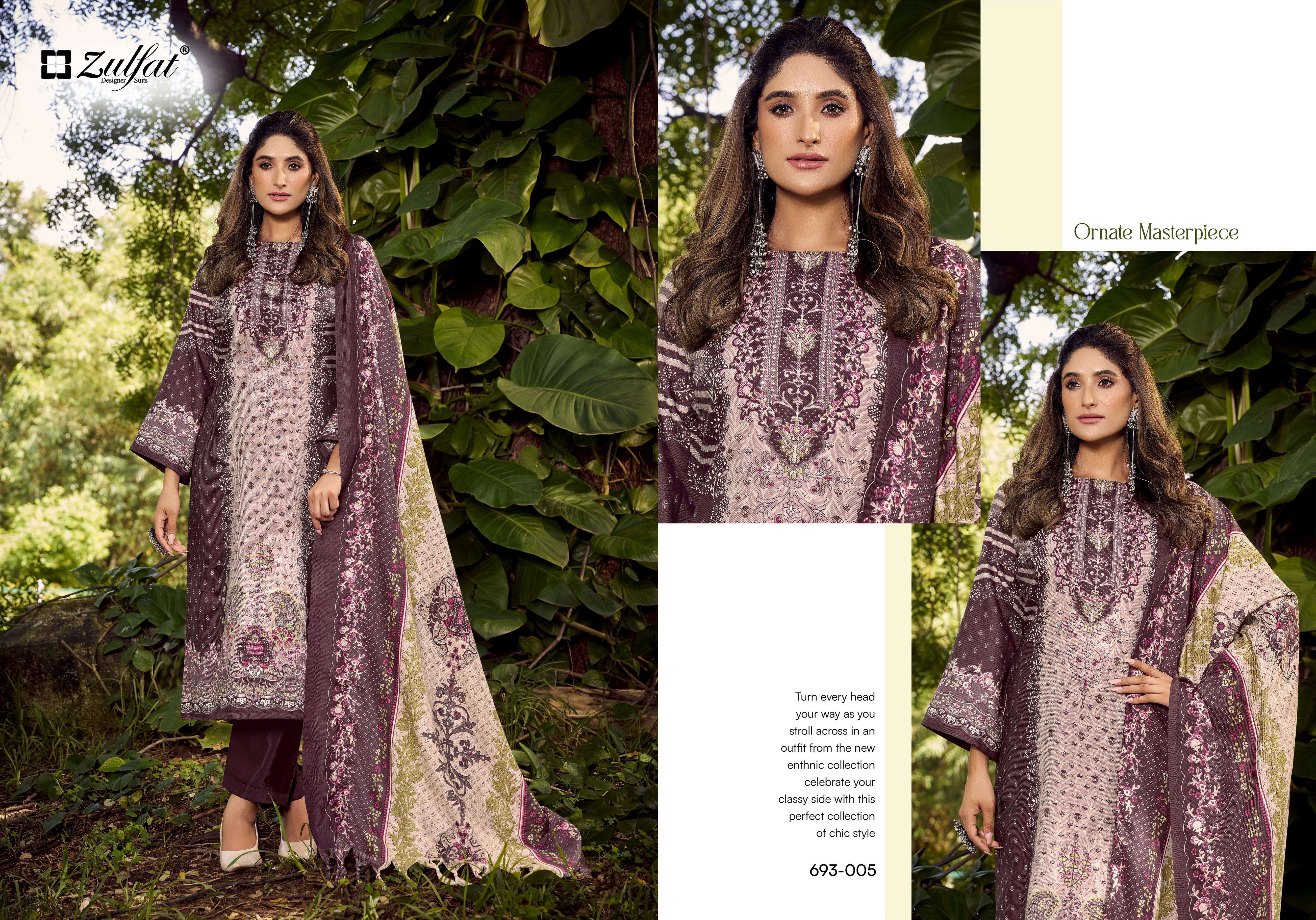 ZULFAT DESIGNER SUITS SAKINA