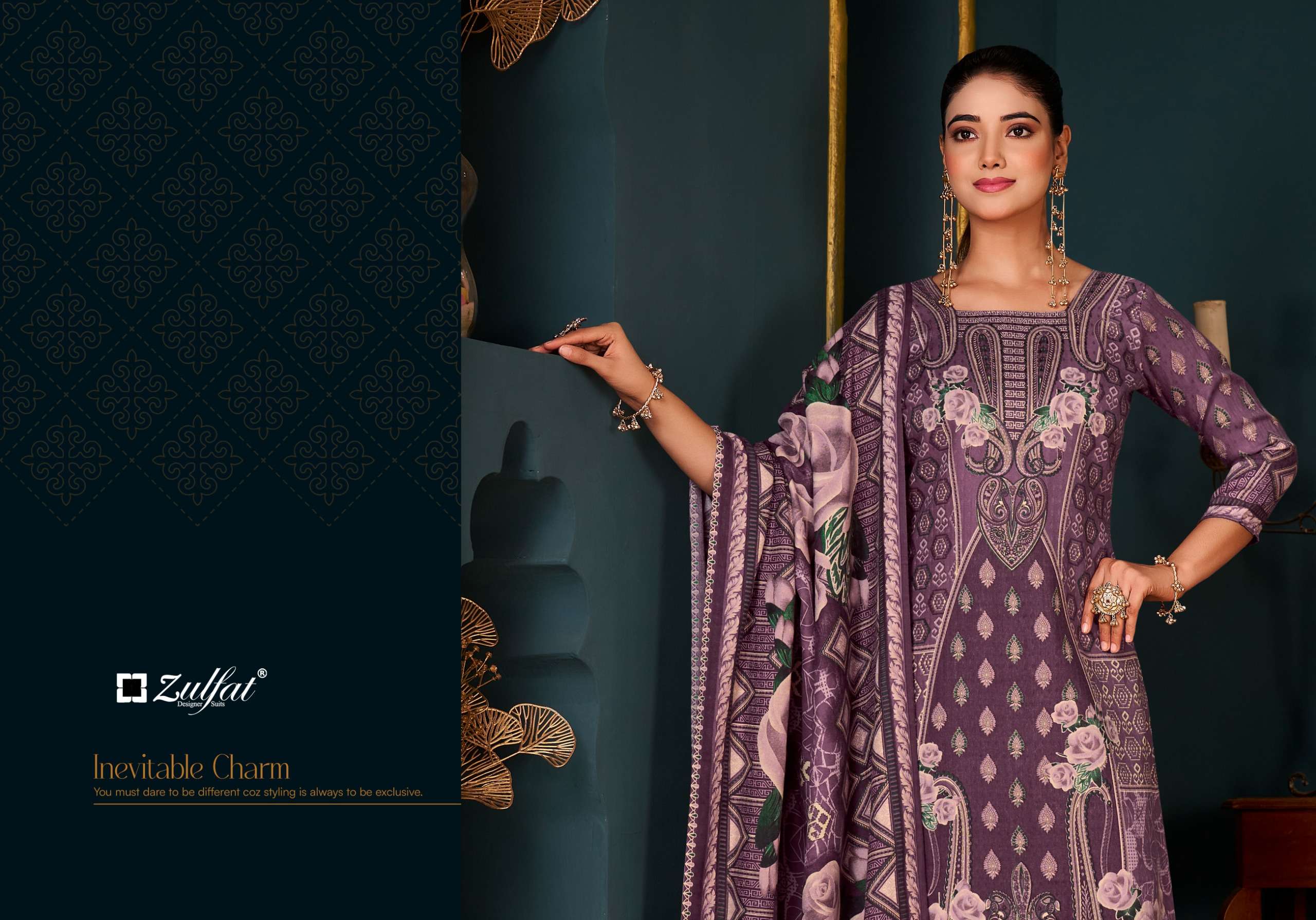 ZULFAT DESIGNER SUITS SAMEERA
