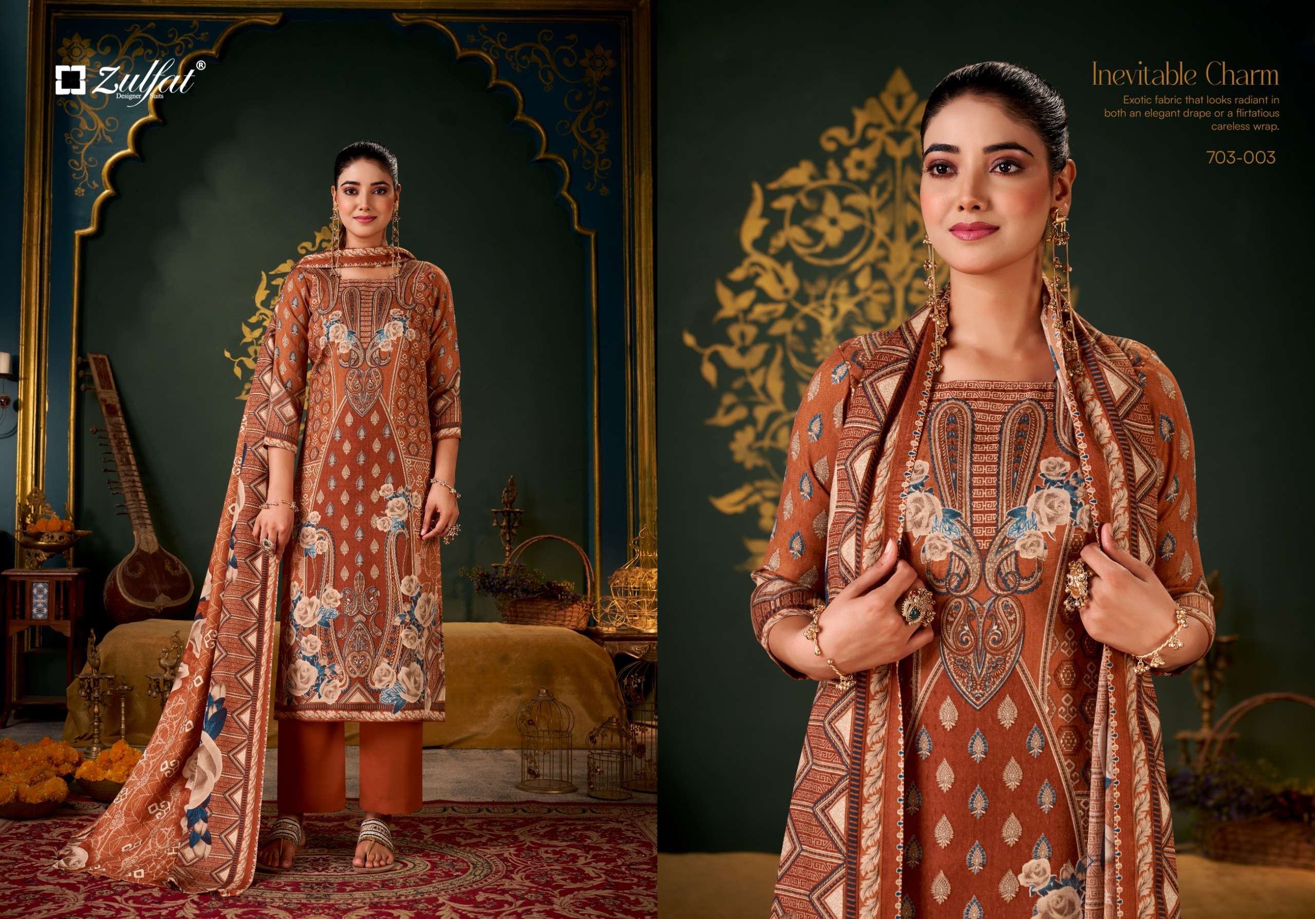 ZULFAT DESIGNER SUITS SAMEERA