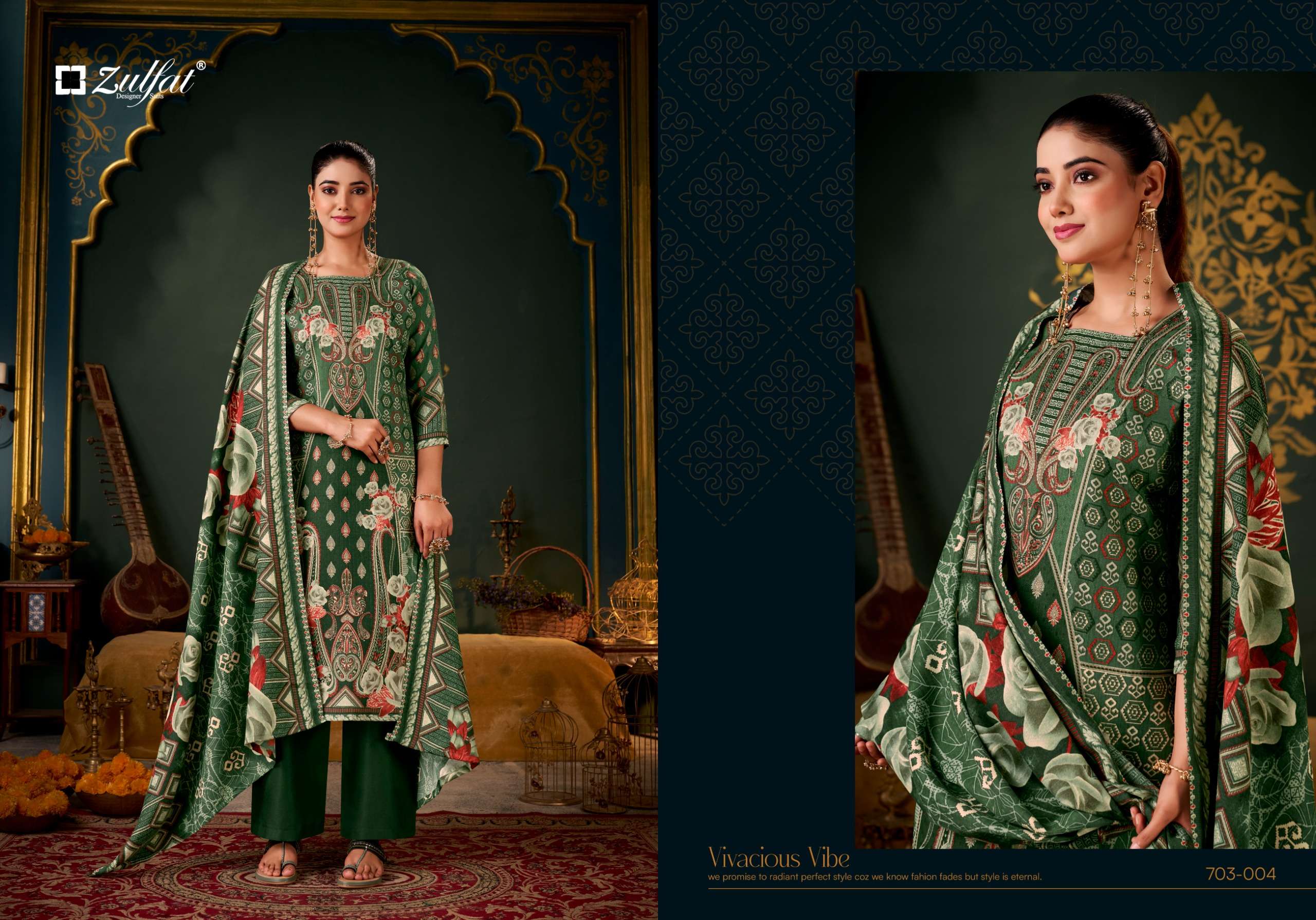 ZULFAT DESIGNER SUITS SAMEERA