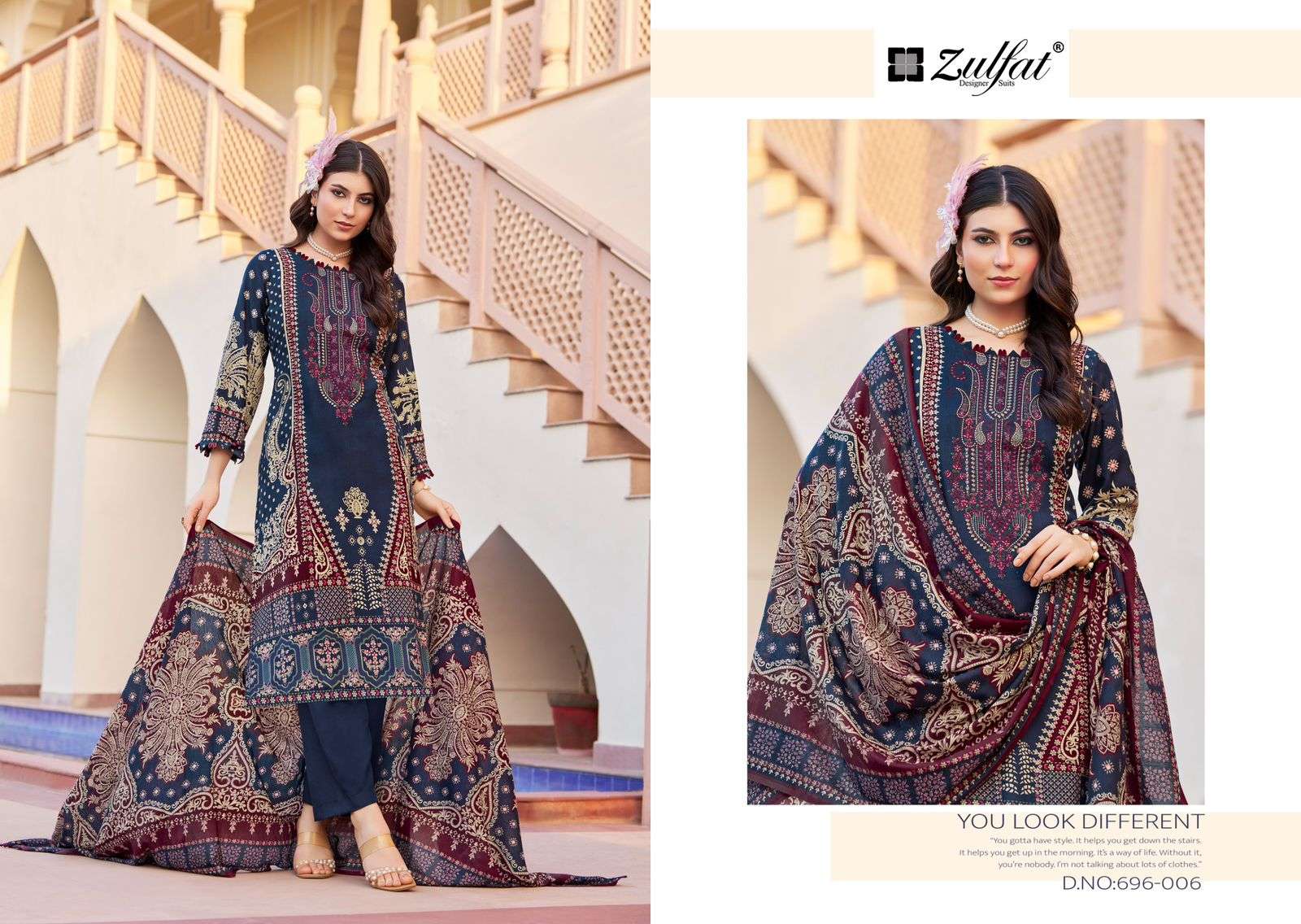 ZULFAT DESIGNER SUITS SANA SAFINA VOL 2