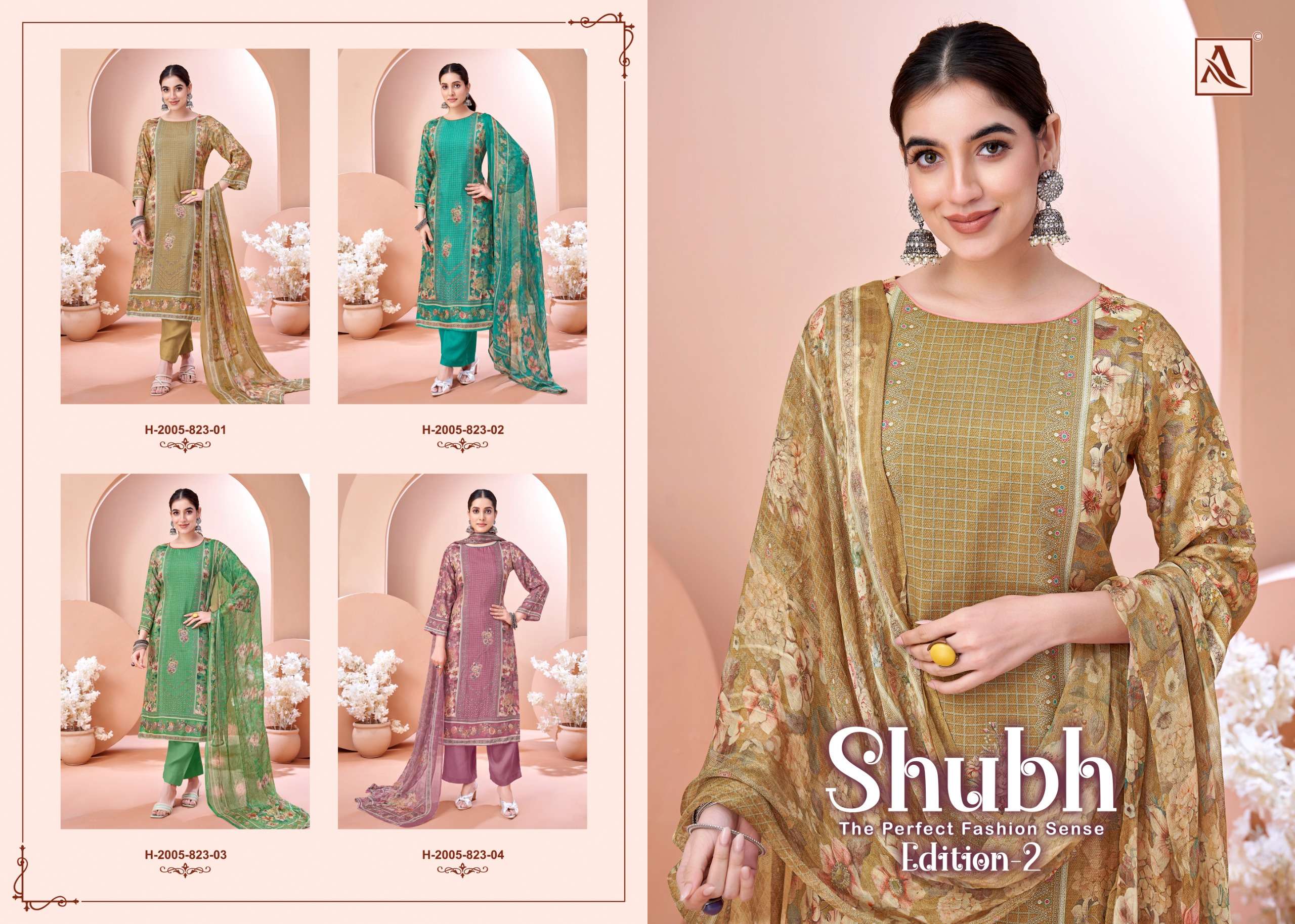 ALOK SUITS SHUBH EDITION 2