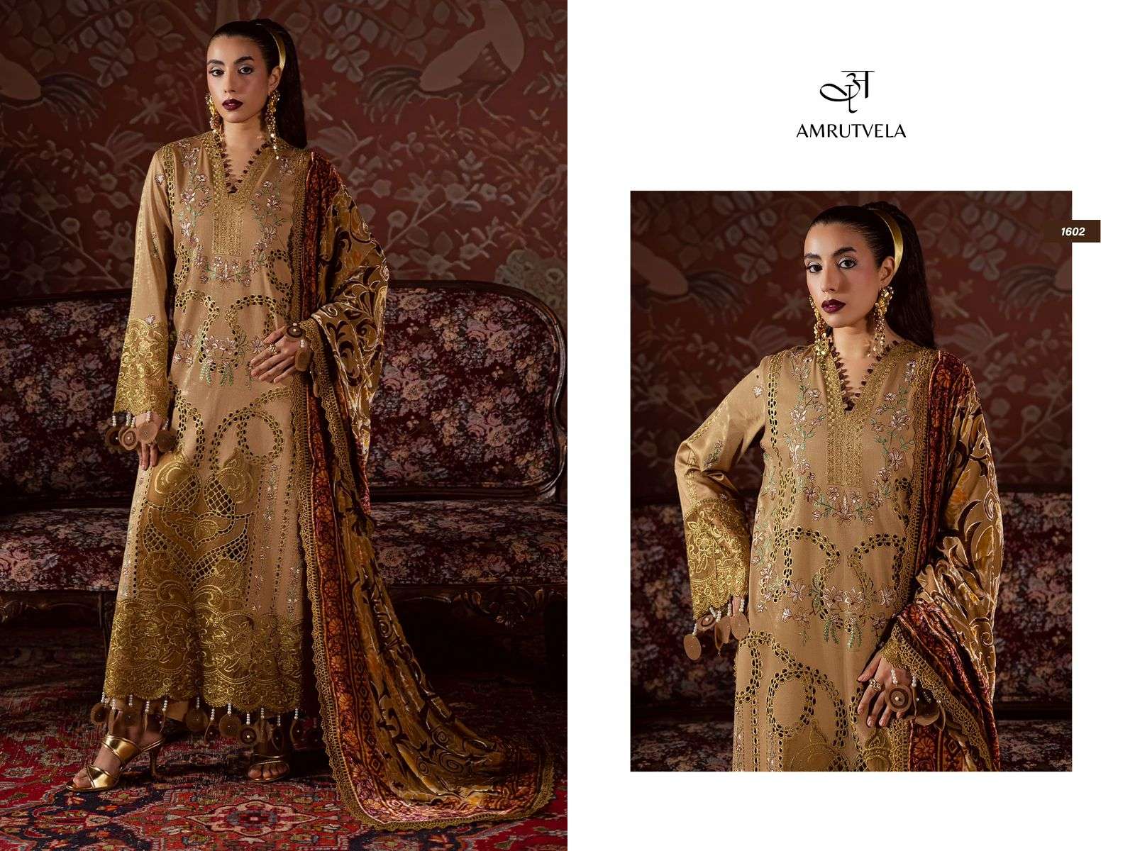 AMRUTVELA  MAHNOR LUXURY RAYON COLLECTION