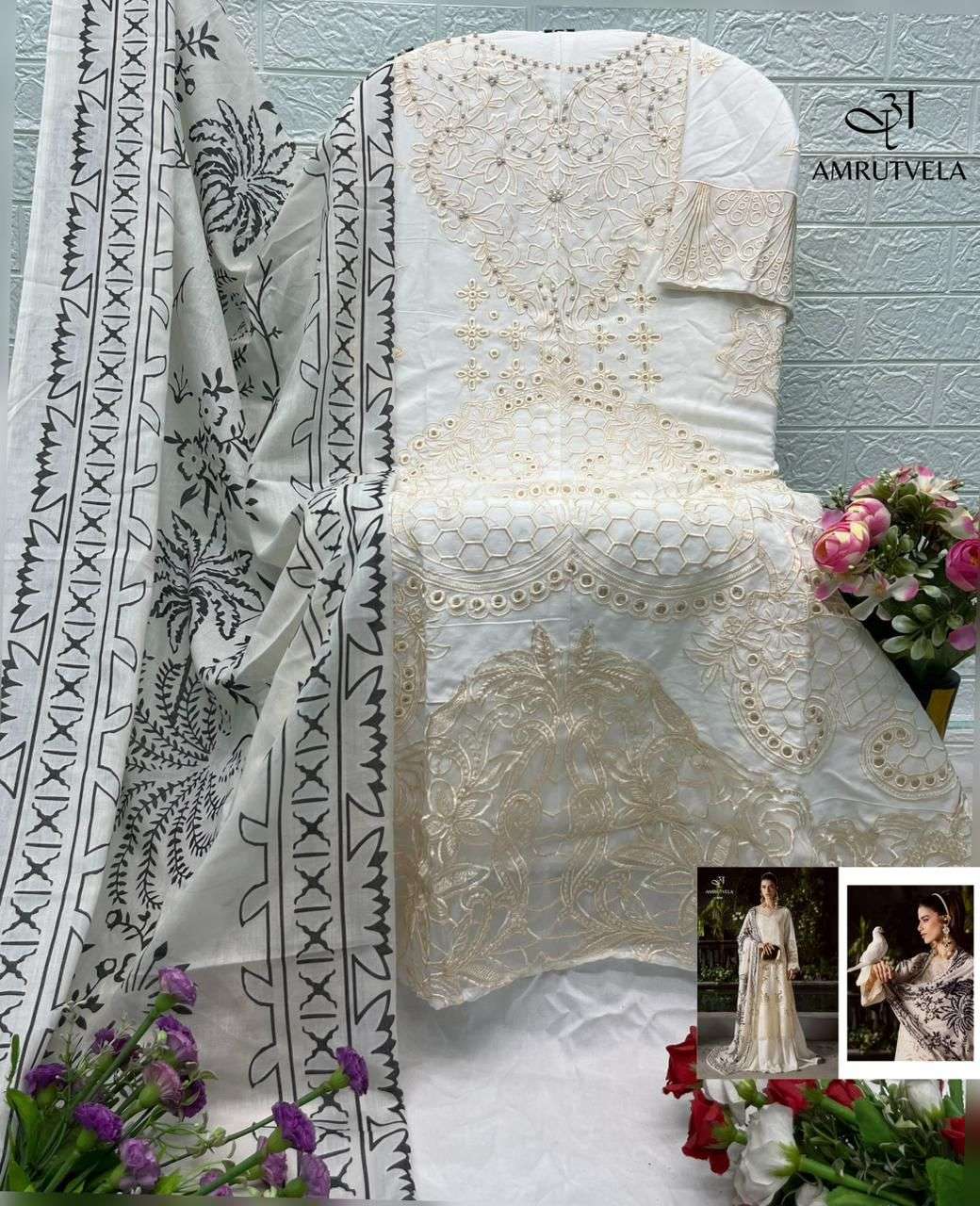 AMRUTVELA  MAHNOR LUXURY RAYON COLLECTION