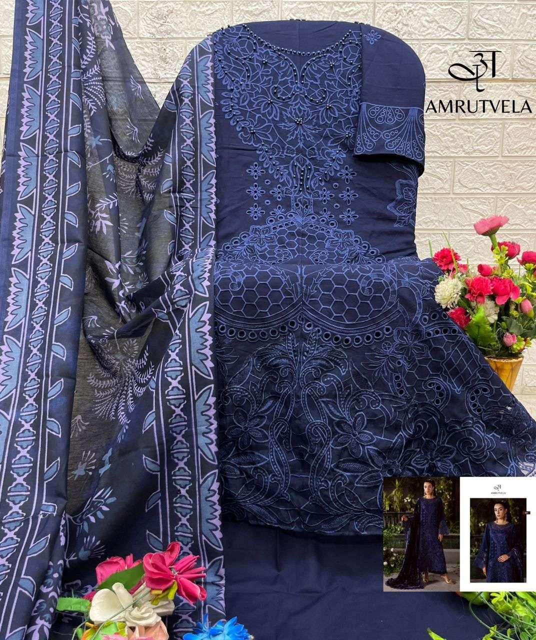 AMRUTVELA  MAHNOR LUXURY RAYON COLLECTION