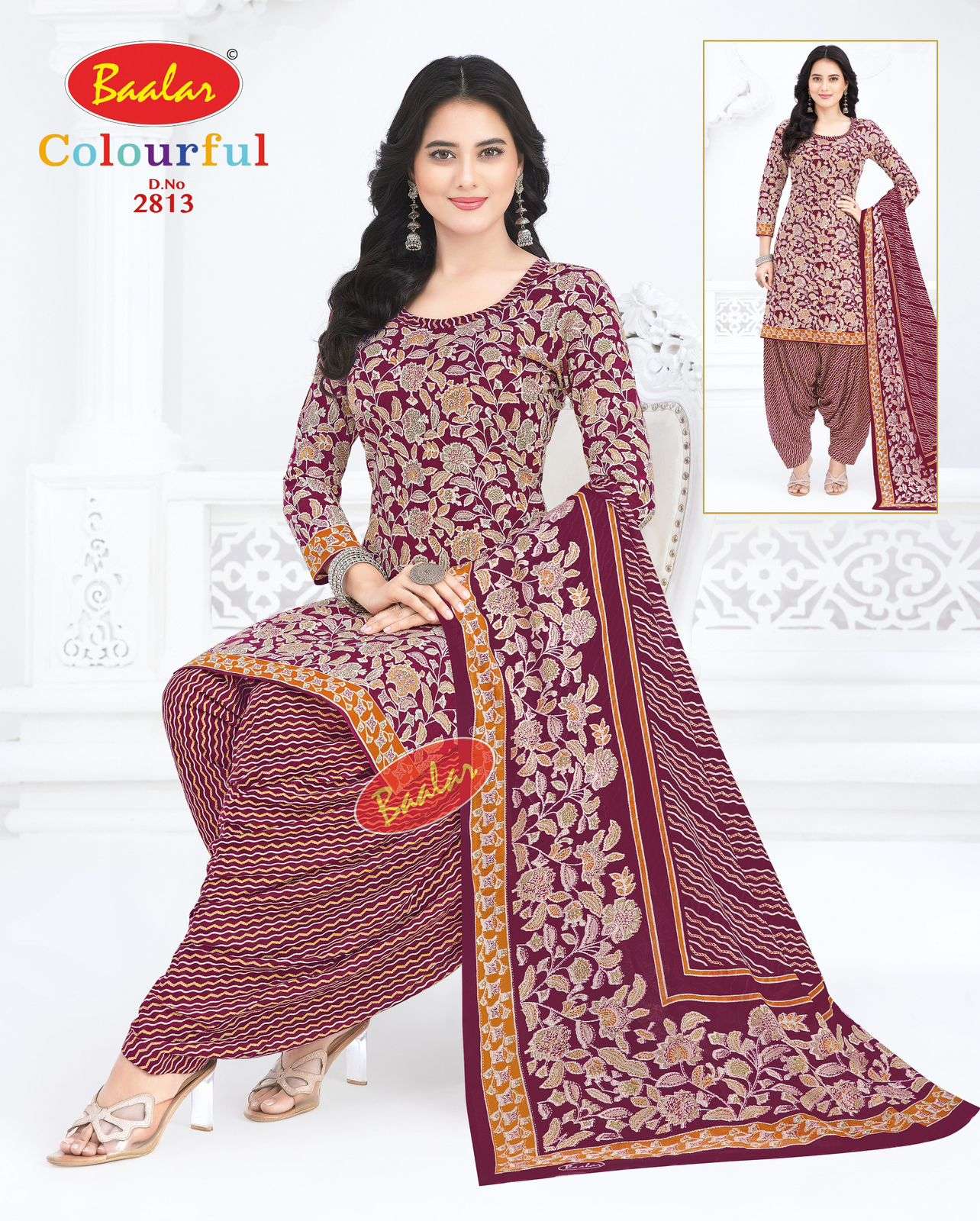 BAALAR COLURFULL PATIYALA VOL 28