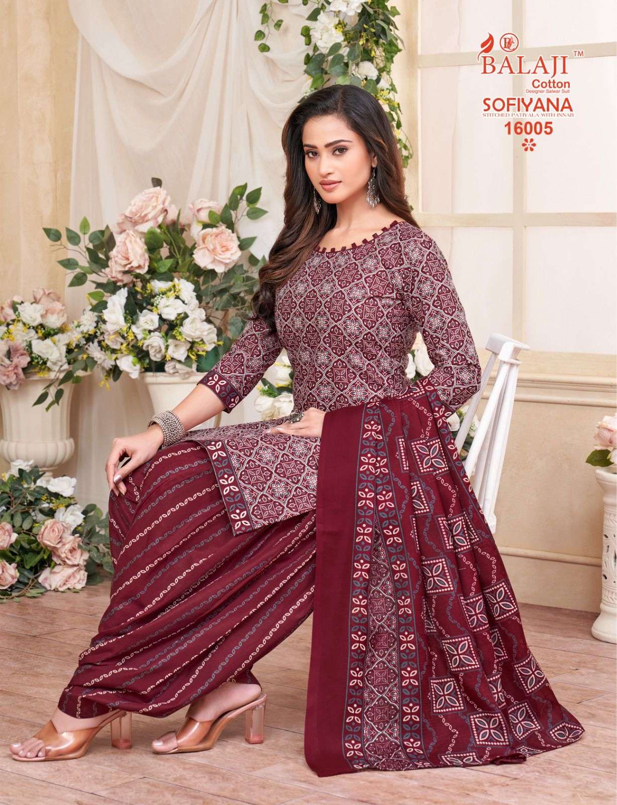 BALAJI COTTON SOFIYANA VOL 16 READY MADE COTTON SUIT
