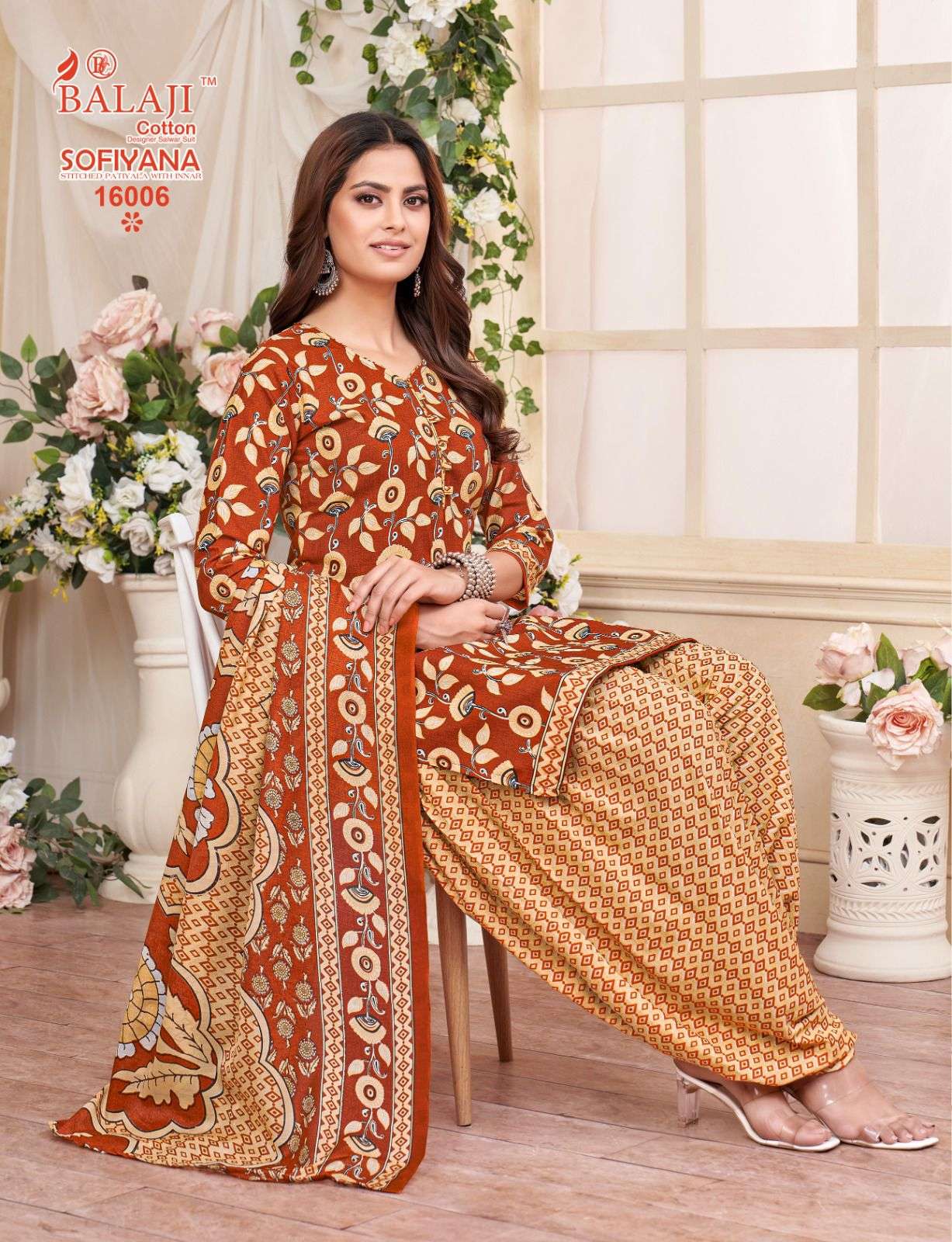 BALAJI COTTON SOFIYANA VOL 16 READY MADE COTTON SUIT