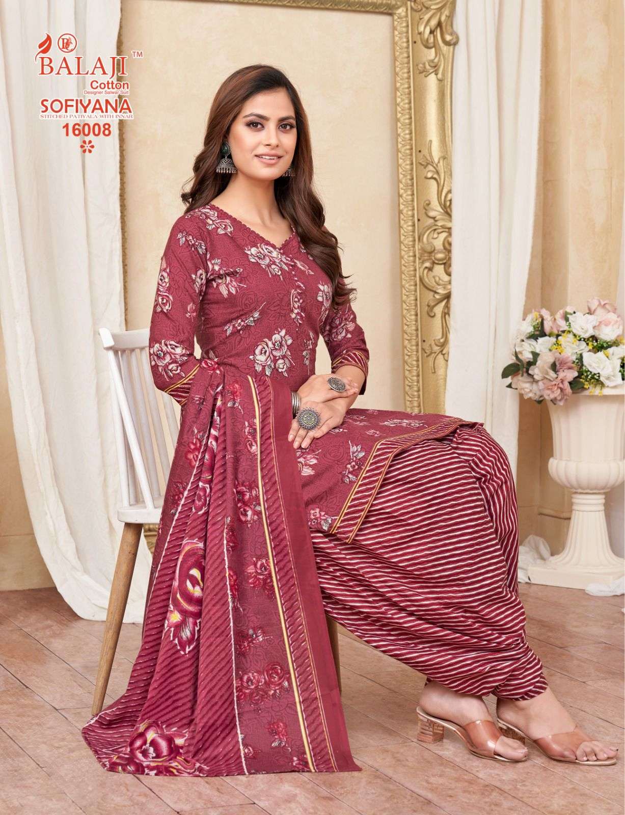 BALAJI COTTON SOFIYANA VOL 16 READY MADE COTTON SUIT