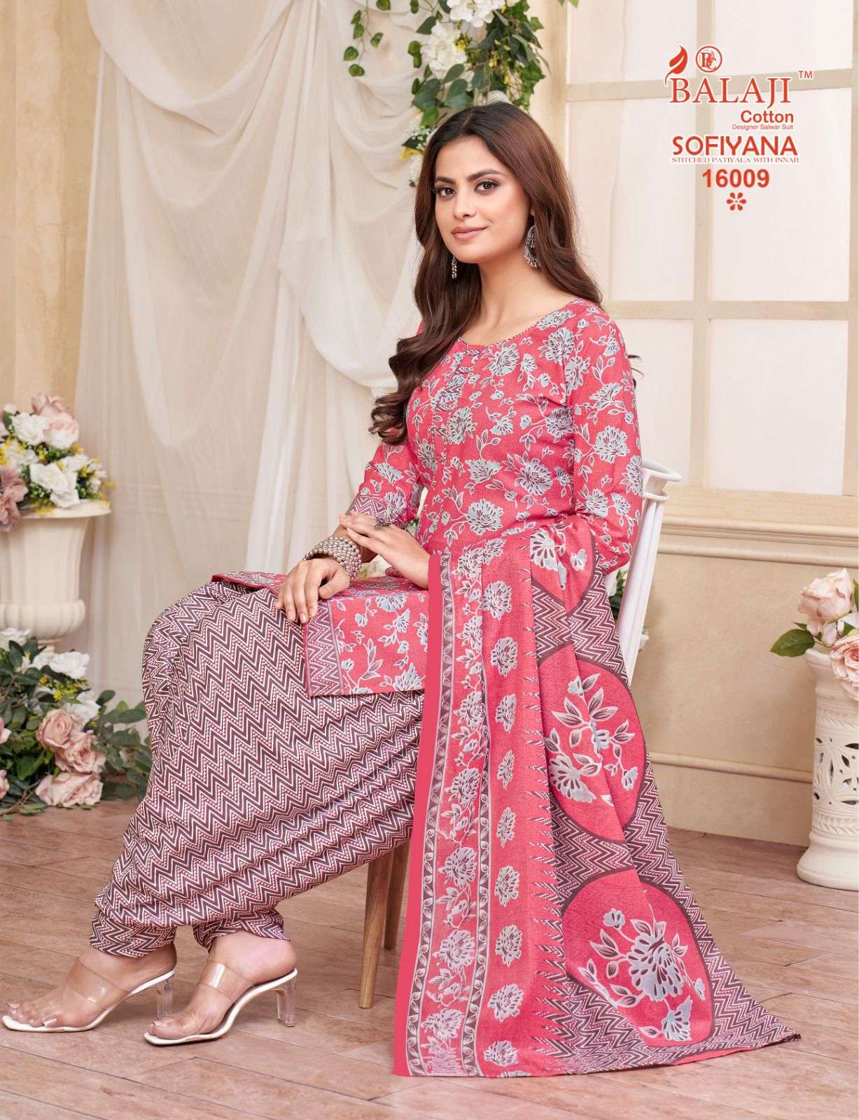 BALAJI COTTON SOFIYANA VOL 16 READY MADE COTTON SUIT