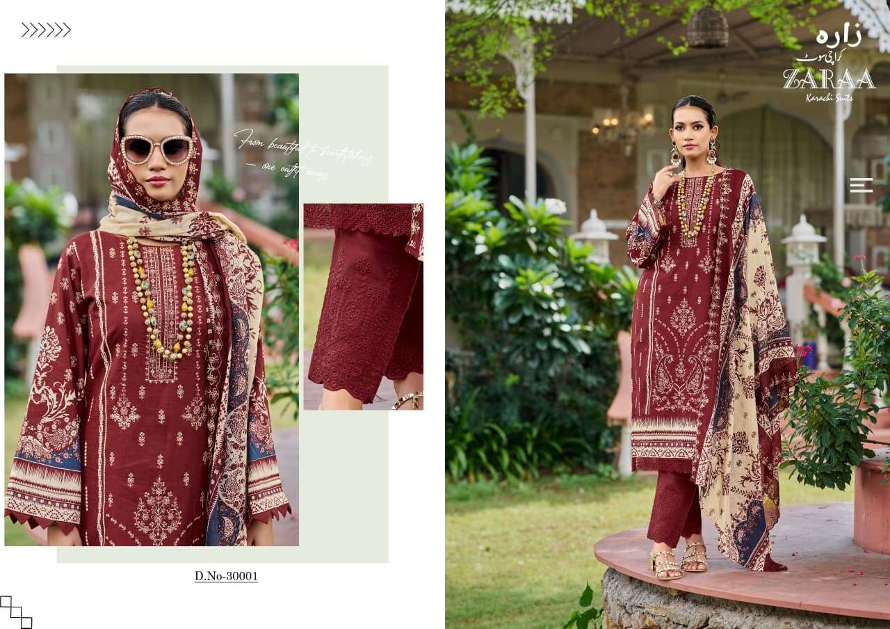 ZARAA KARACHI SUITS BIN SAEED VOL 29 