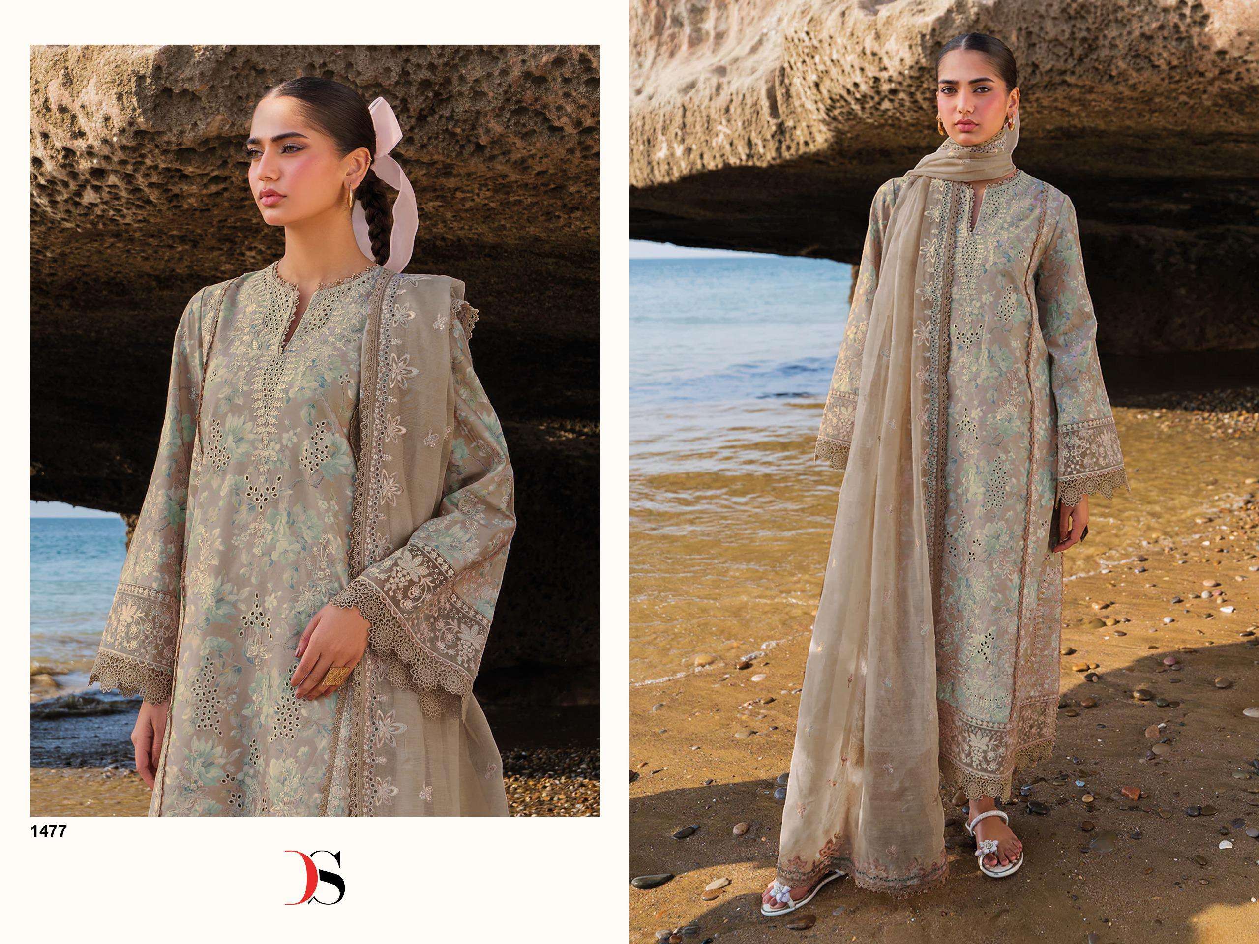 DEEPSY SUITS AFROZEH LAWN 25 VOL 2