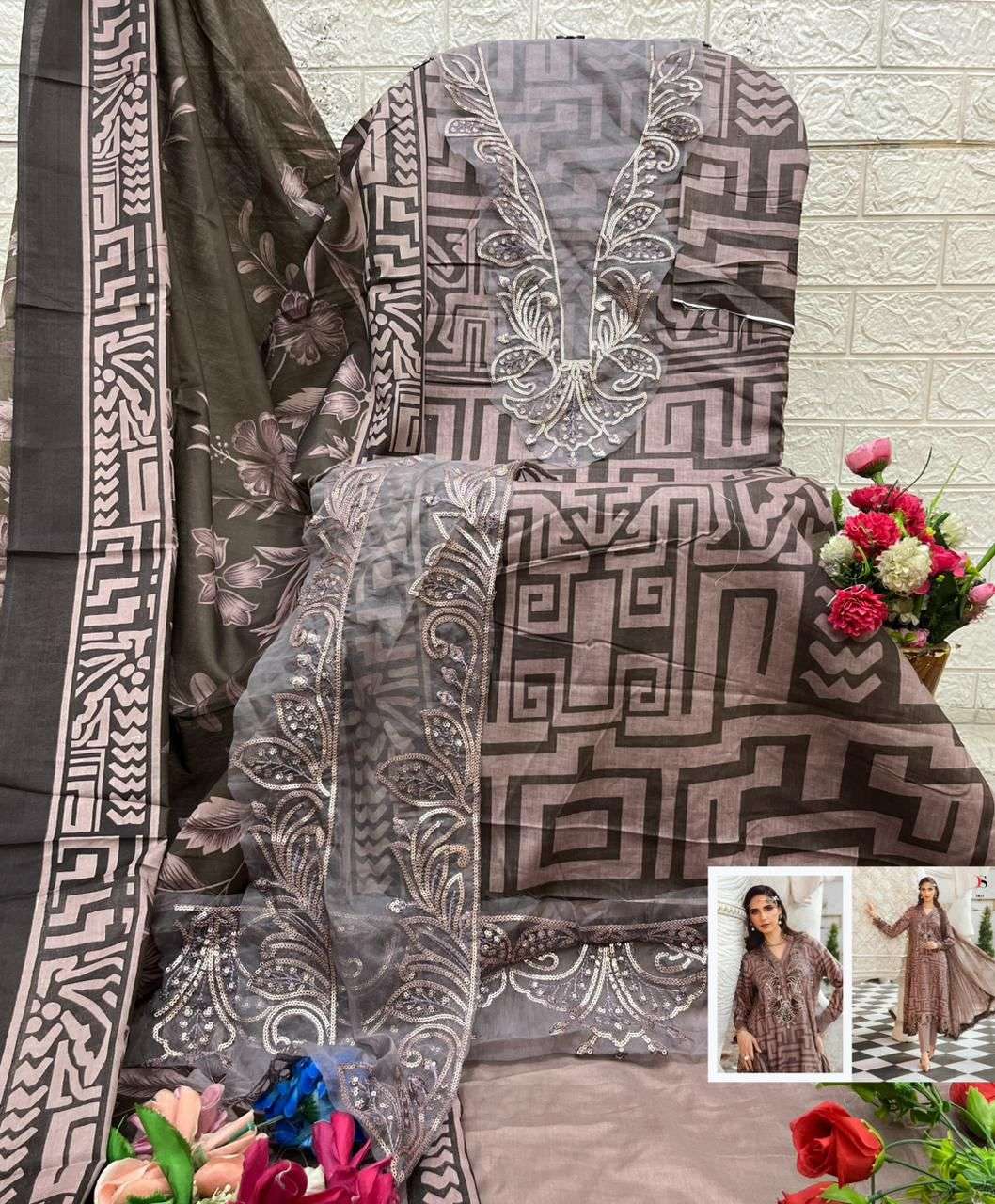 DEEPSY SUITS MARIA B M PRINTS 25 VOL 5