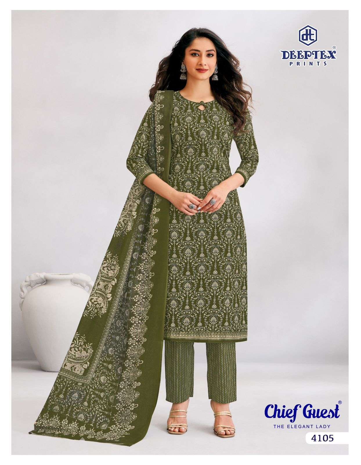 DEEPTEX PRINTS CHIEF GUEST VOL 41 COTTON PRINTED SALWAR SUIT