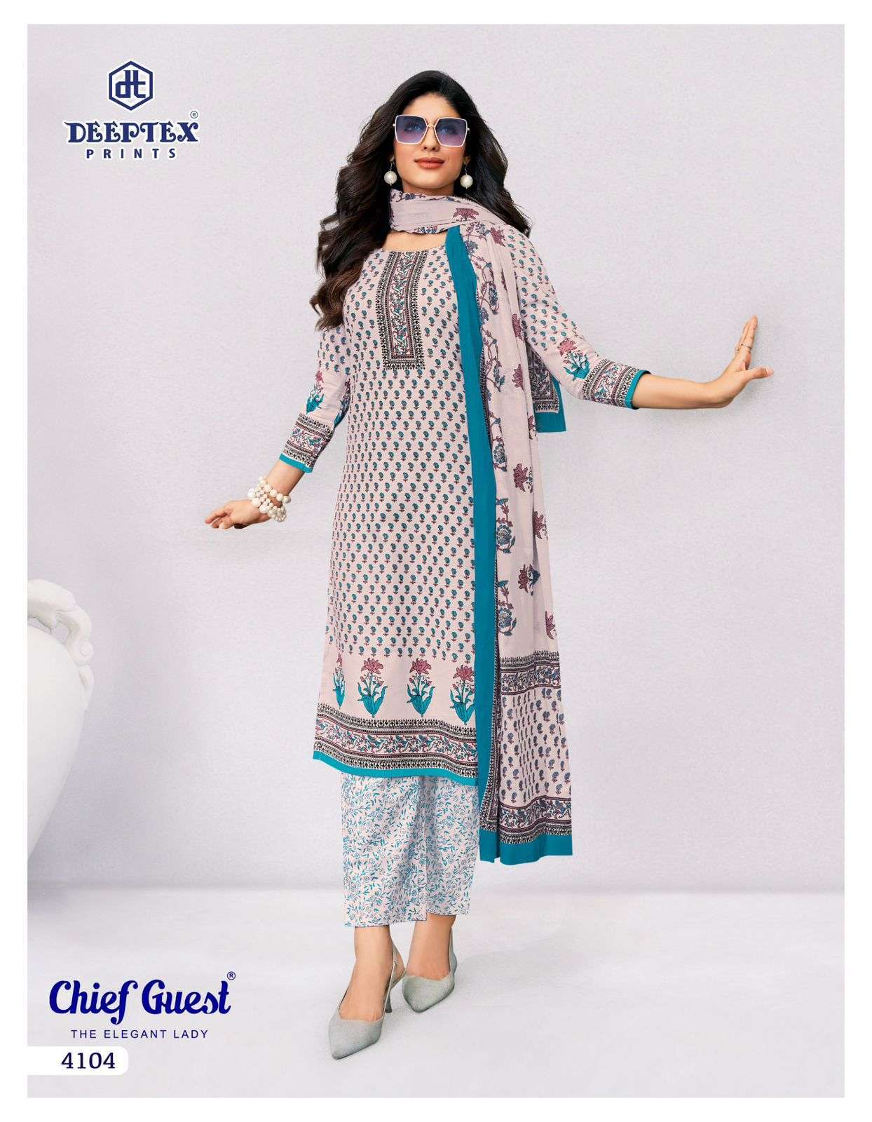 DEEPTEX PRINTS CHIEF GUEST VOL 41 COTTON PRINTED SALWAR SUIT