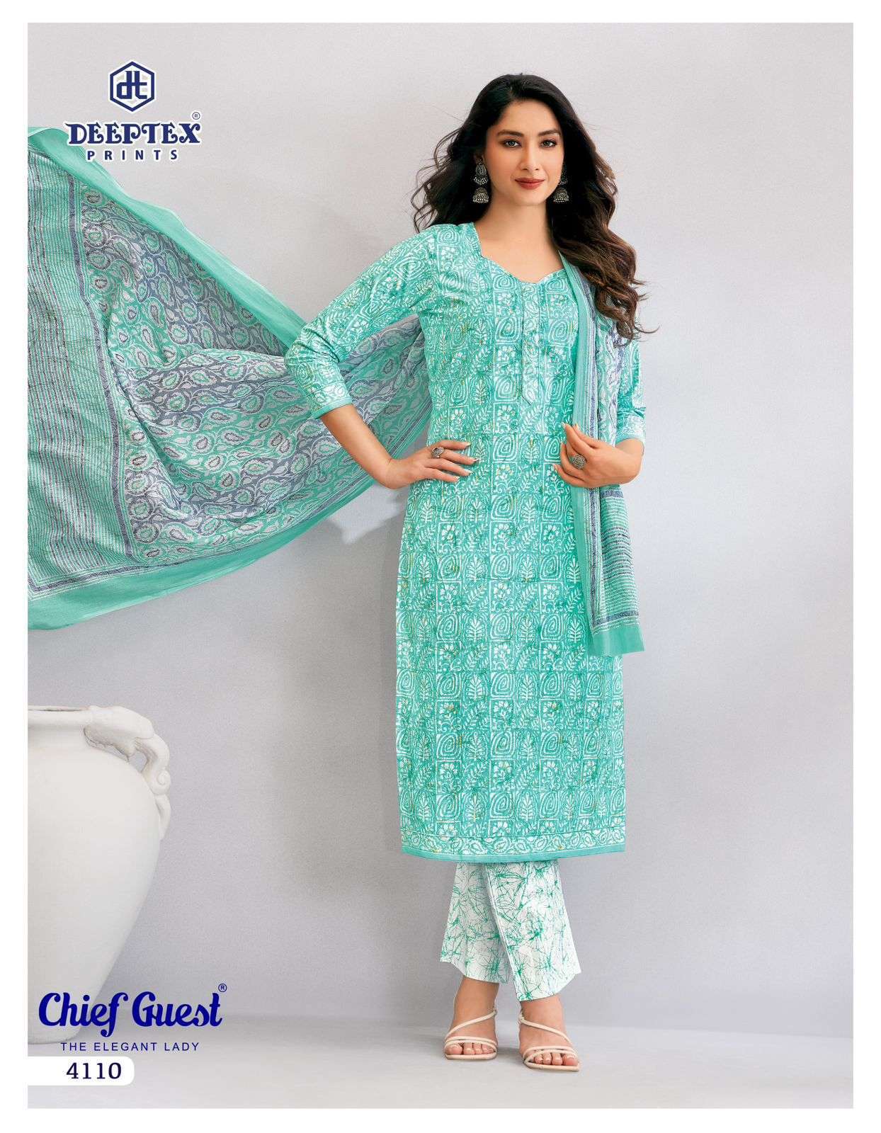 DEEPTEX PRINTS CHIEF GUEST VOL 41 COTTON PRINTED SALWAR SUIT