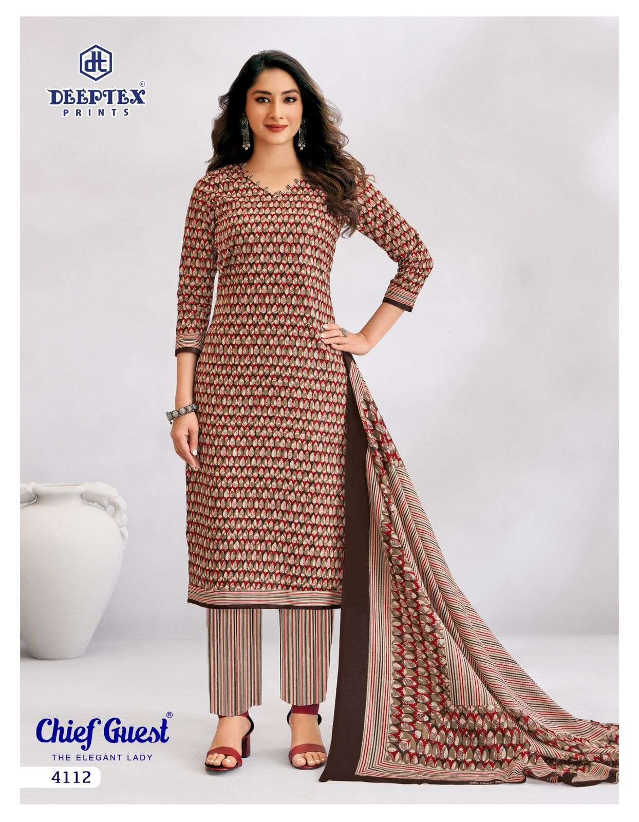 DEEPTEX PRINTS CHIEF GUEST VOL 41 COTTON PRINTED SALWAR SUIT