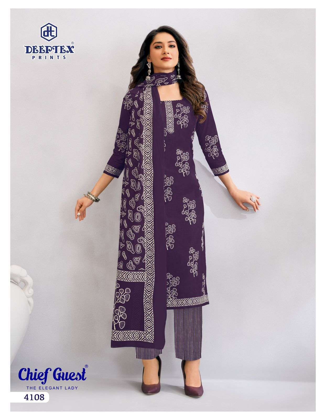 DEEPTEX PRINTS CHIEF GUEST VOL 41 COTTON PRINTED SALWAR SUIT