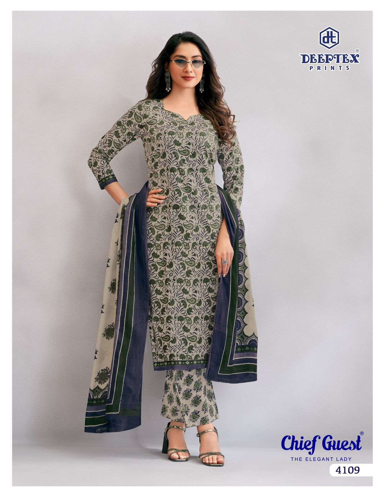DEEPTEX PRINTS CHIEF GUEST VOL 41 COTTON PRINTED SALWAR SUIT
