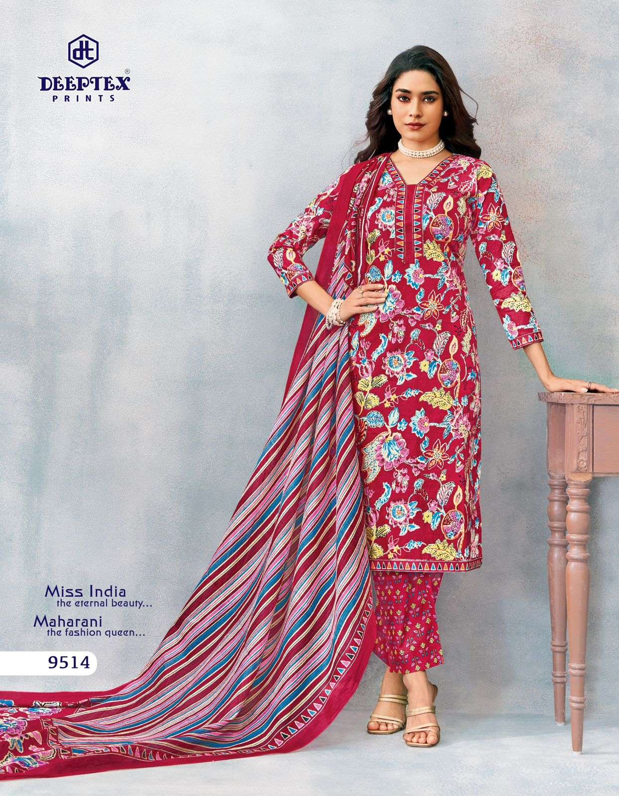 DEEPTEX PRINTS MISS INDIA VOL 95