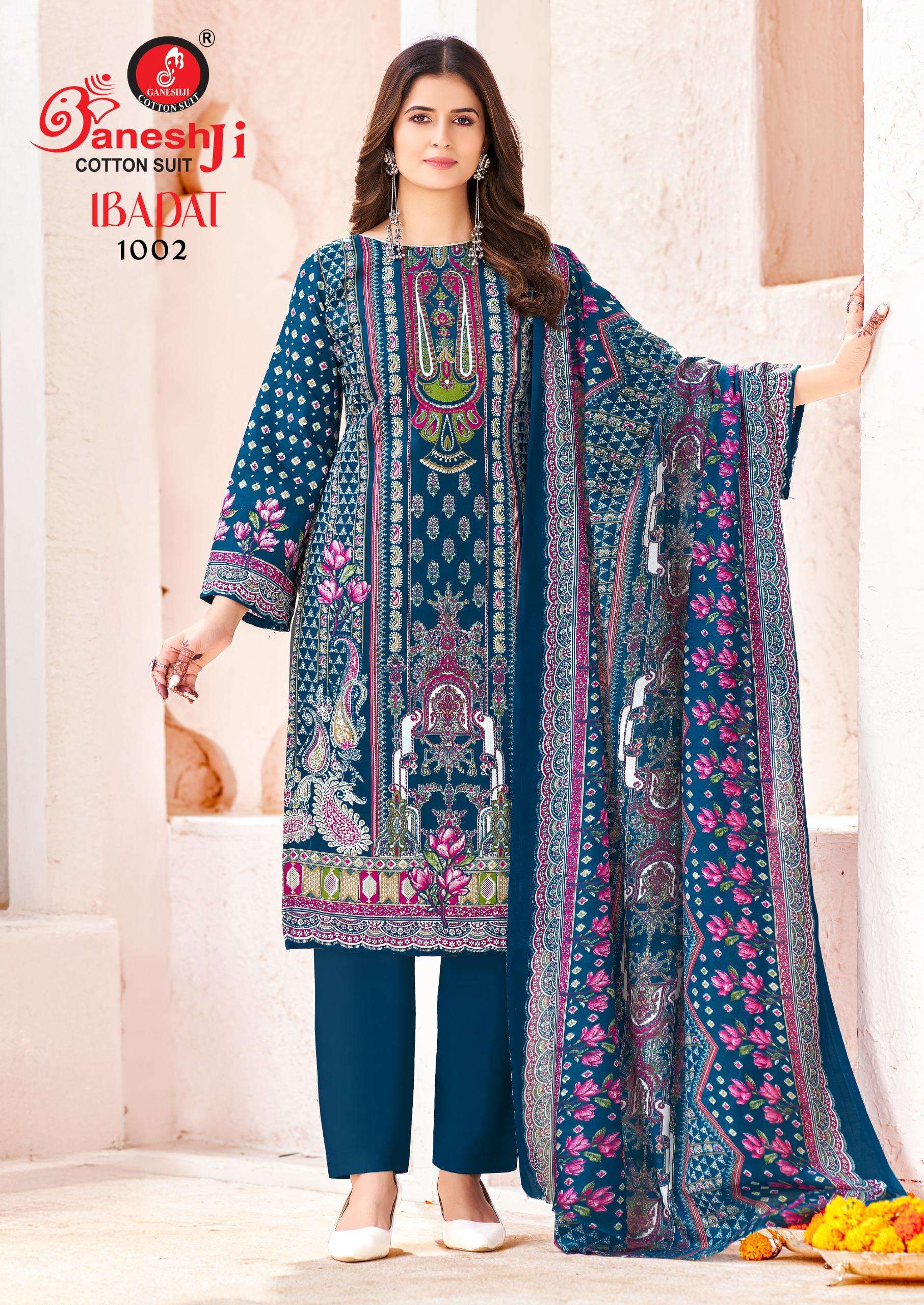 GANESHJI COTTON SUIT IBADAT VOL 1