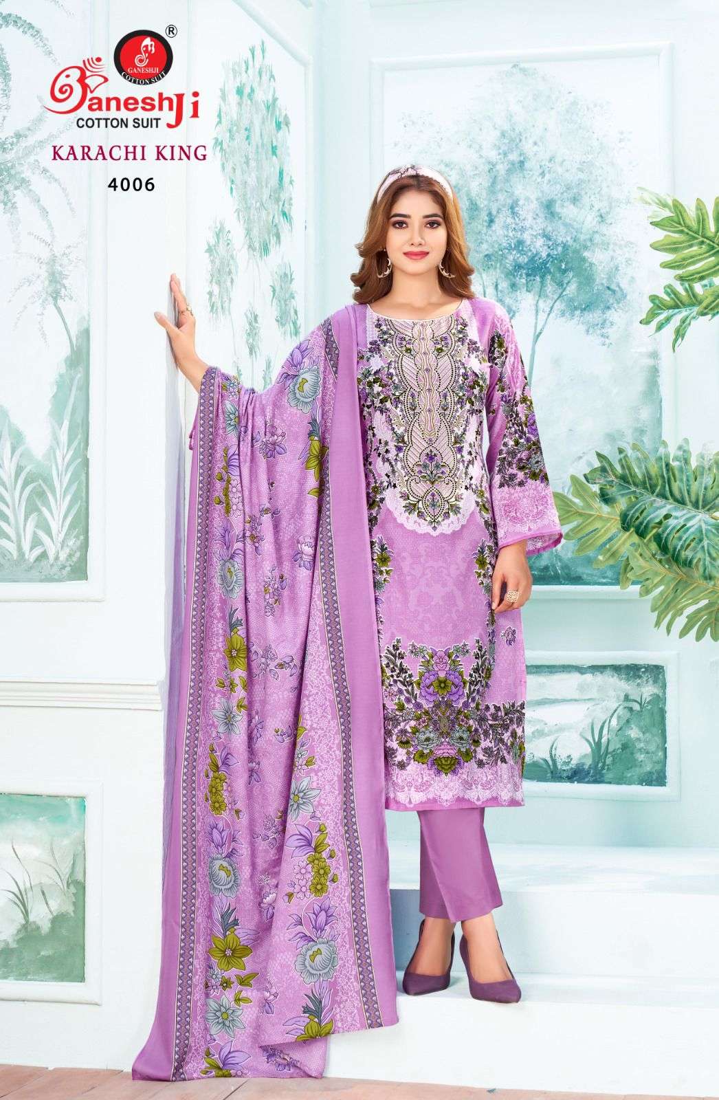 GANESHJI COTTON SUIT KARACHI KING VOL 4 