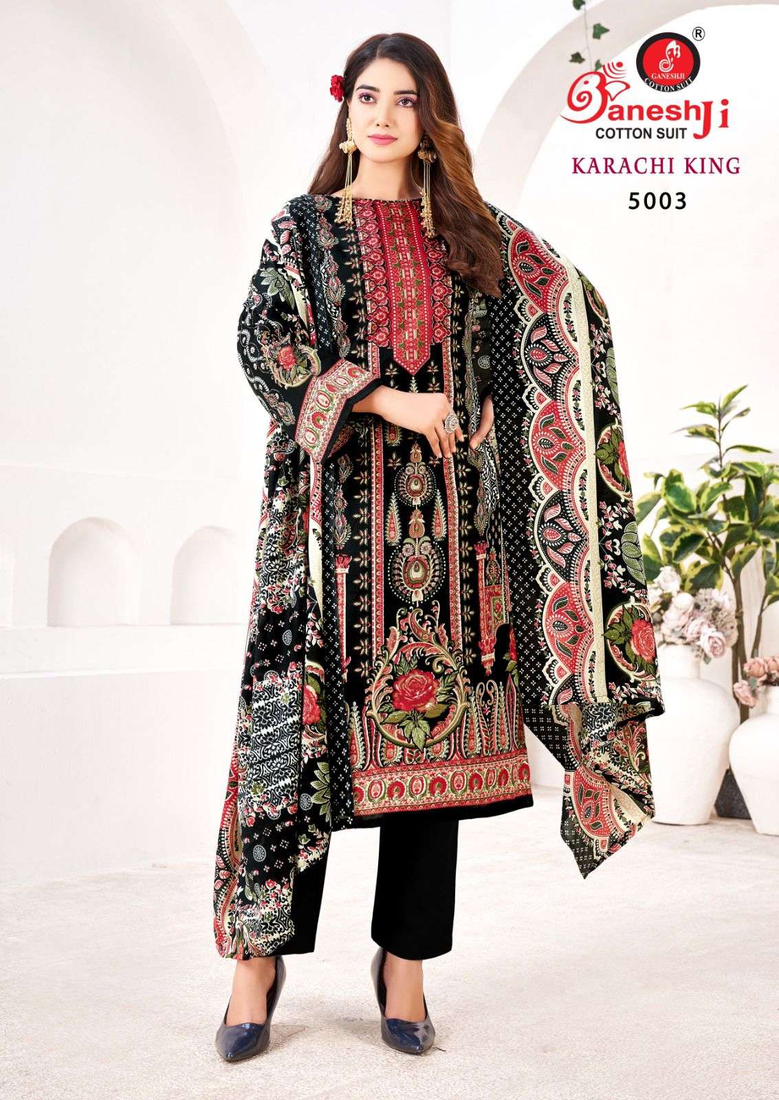 GANESHJI COTTON SUIT KARACHI KING VOL 5 