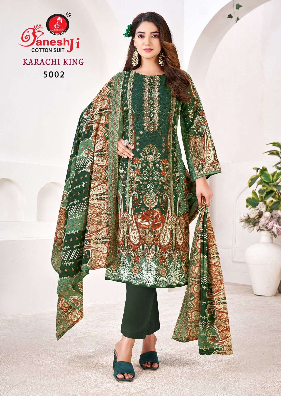 GANESHJI COTTON SUIT KARACHI KING VOL 5 