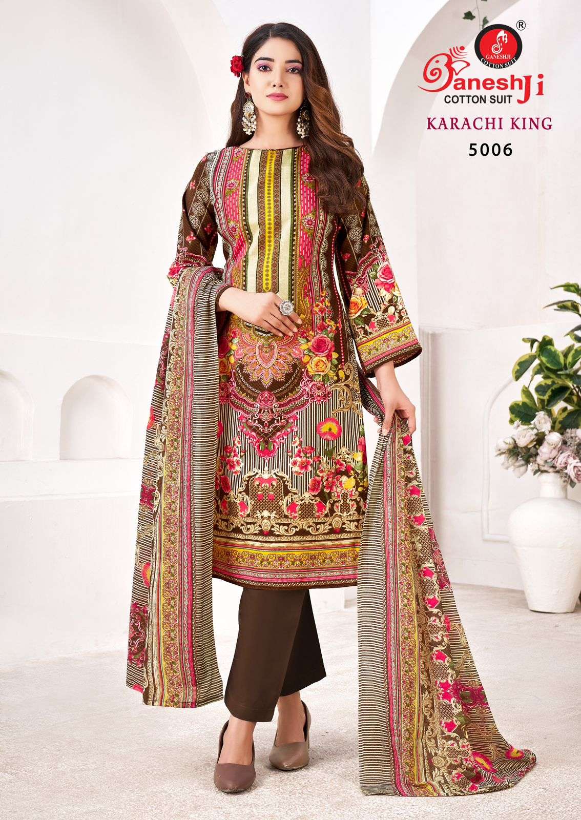 GANESHJI COTTON SUIT KARACHI KING VOL 5 