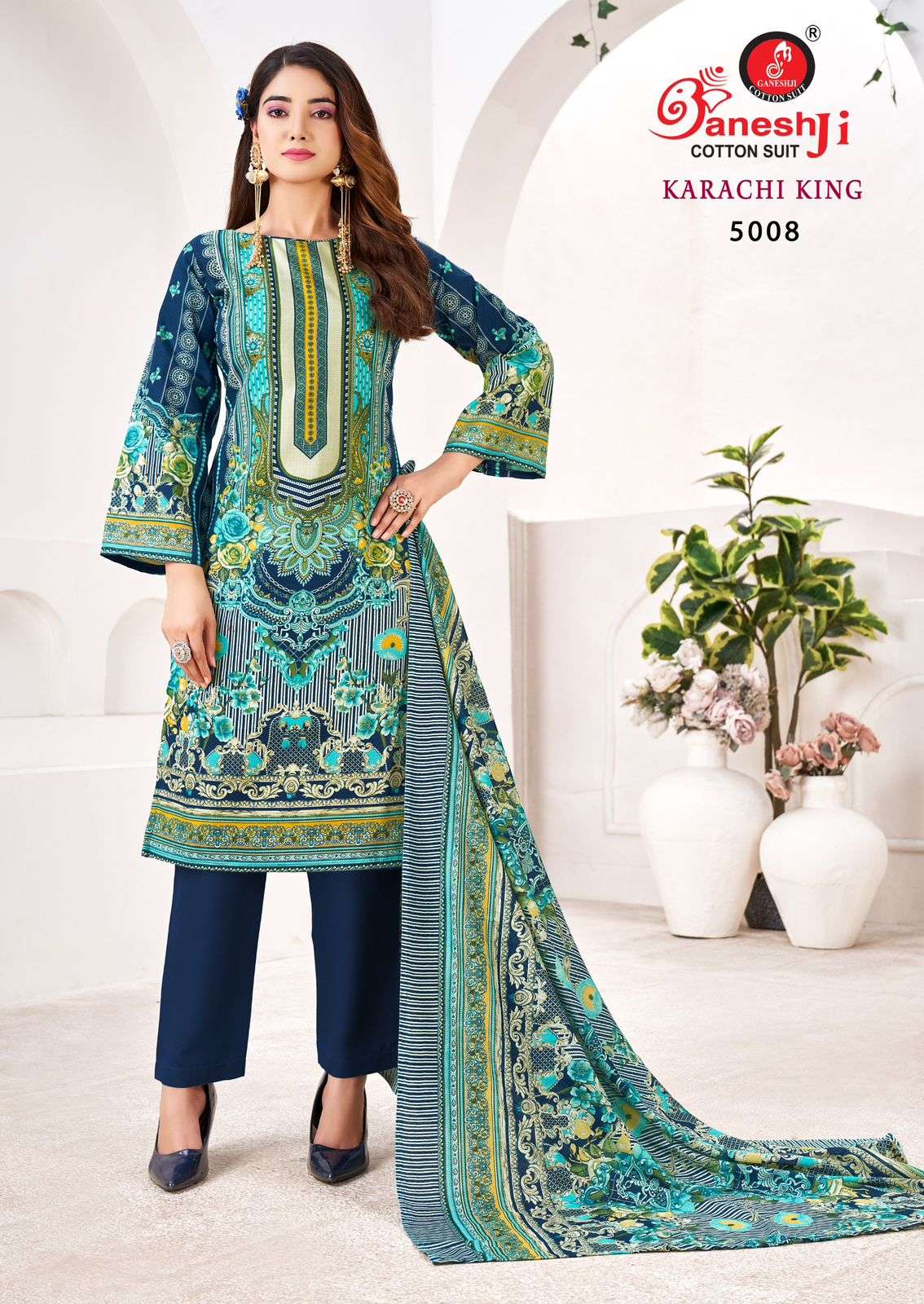 GANESHJI COTTON SUIT KARACHI KING VOL 5 