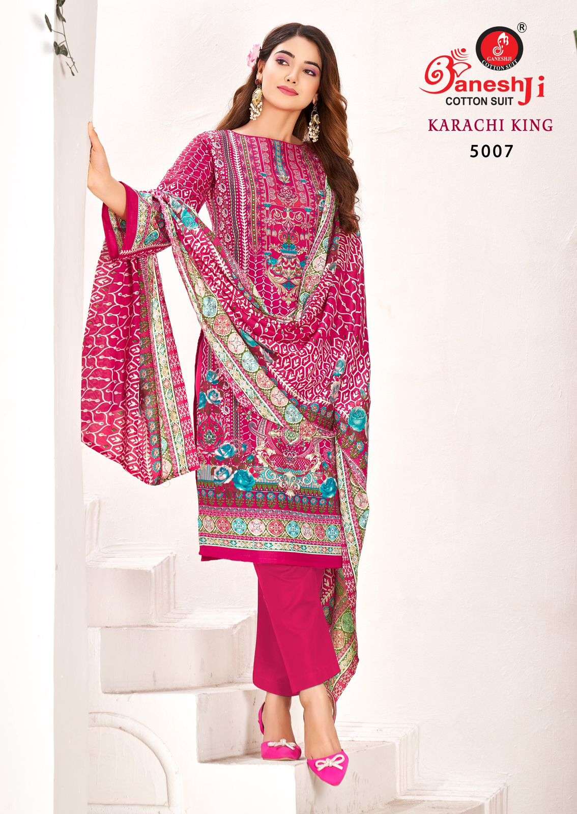 GANESHJI COTTON SUIT KARACHI KING VOL 5 