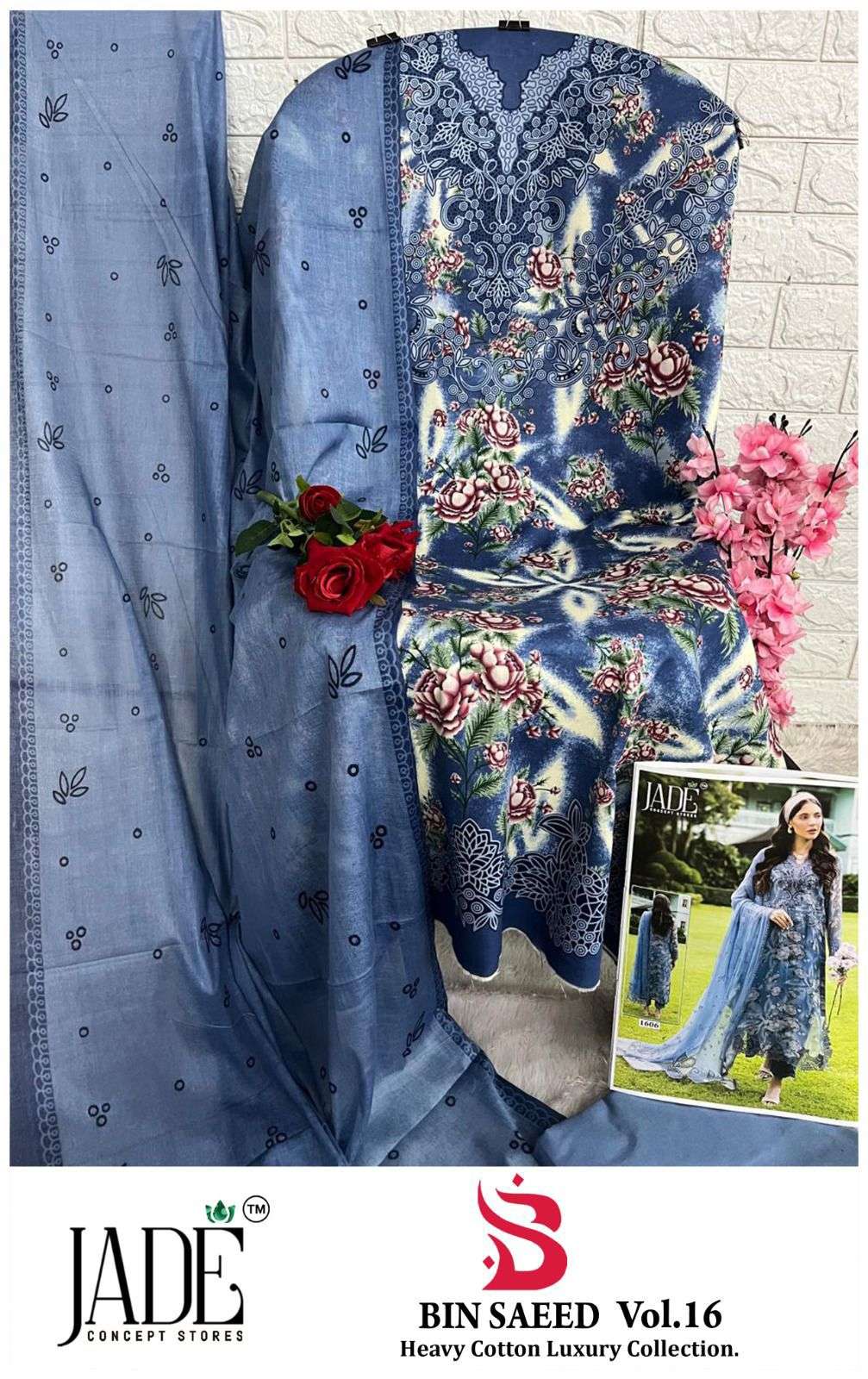 JADE BIN SAEED HEAVY COTTON LUXURY COLLECTION VOL 16 