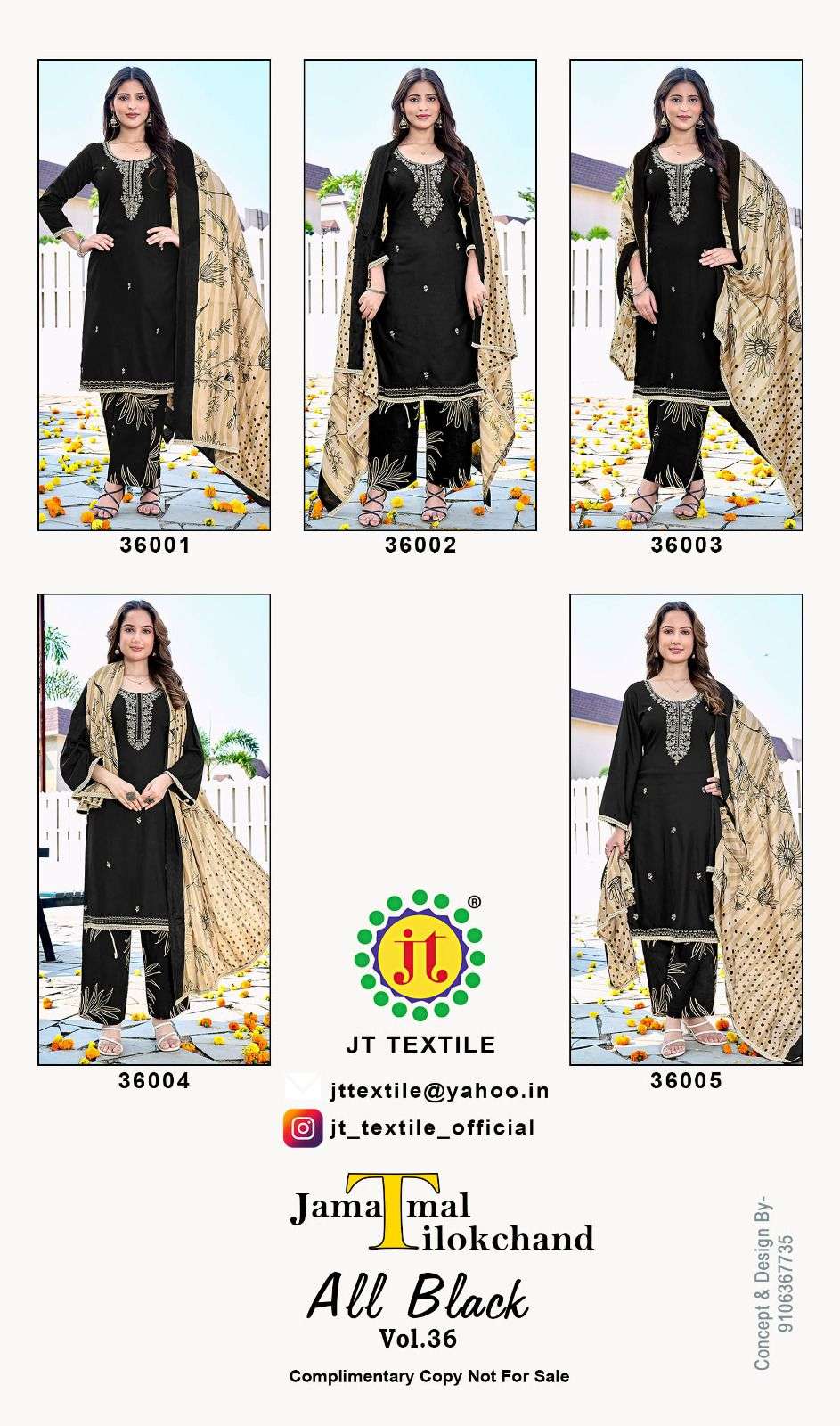 JT ALL BLACK VOL 36