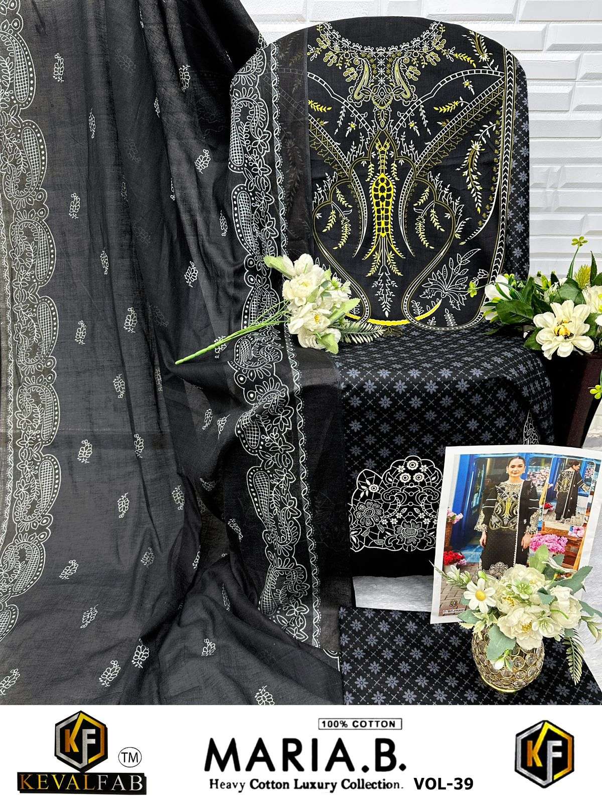 KEVAL FAB MARIA B VOL 39