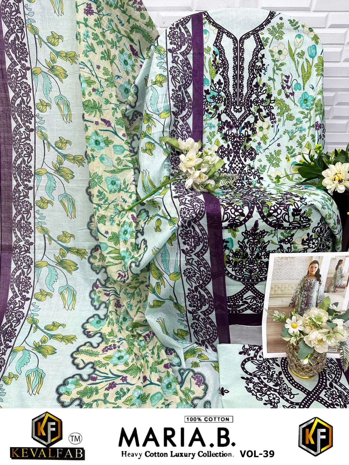 KEVAL FAB MARIA B VOL 39
