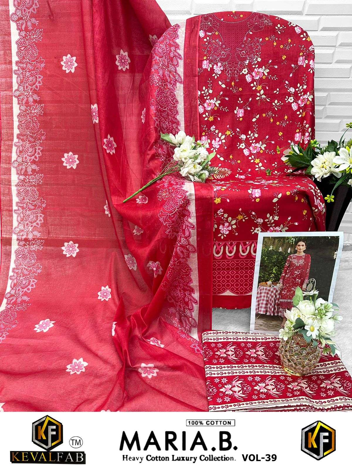 KEVAL FAB MARIA B VOL 39