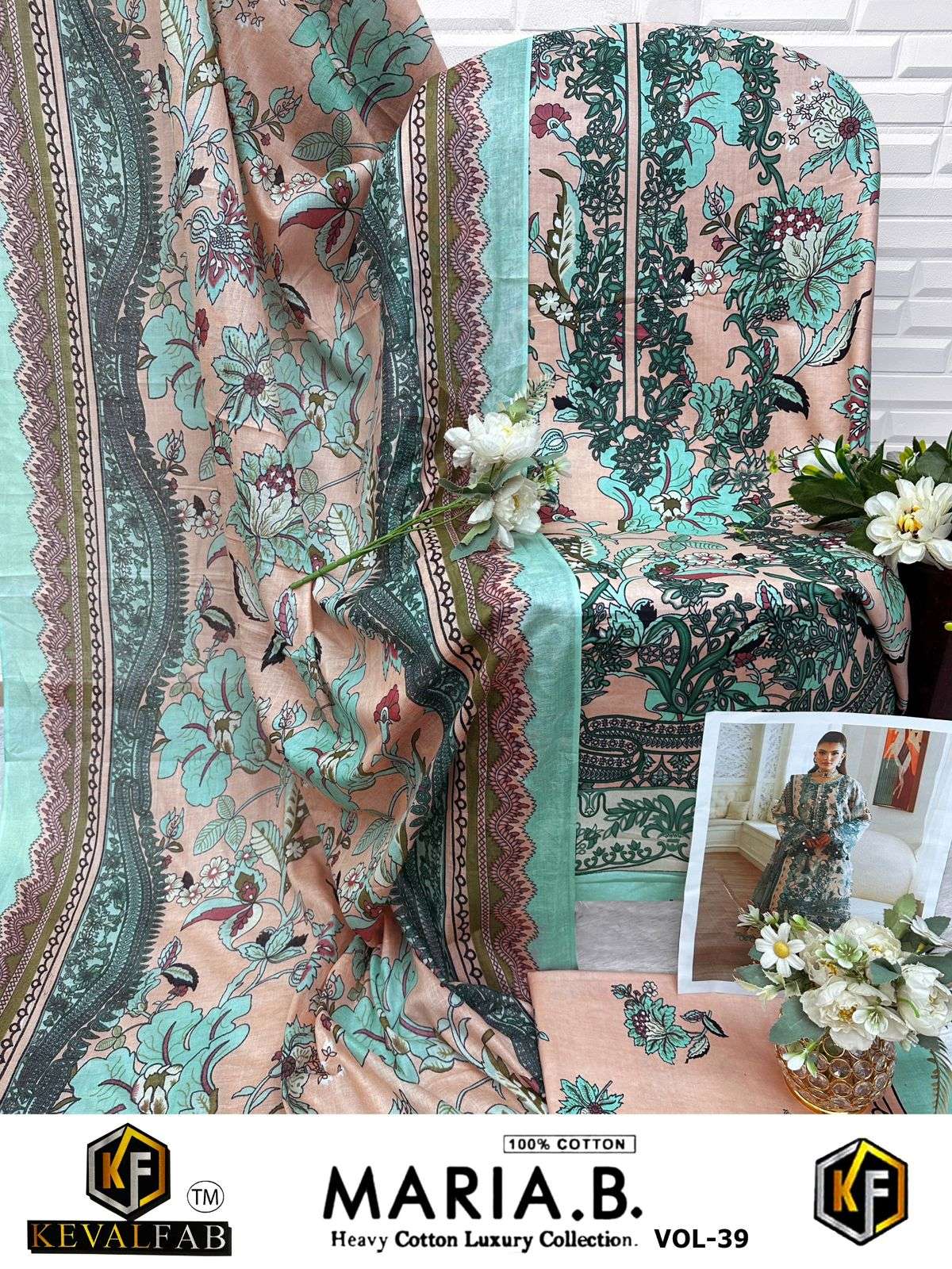 KEVAL FAB MARIA B VOL 39